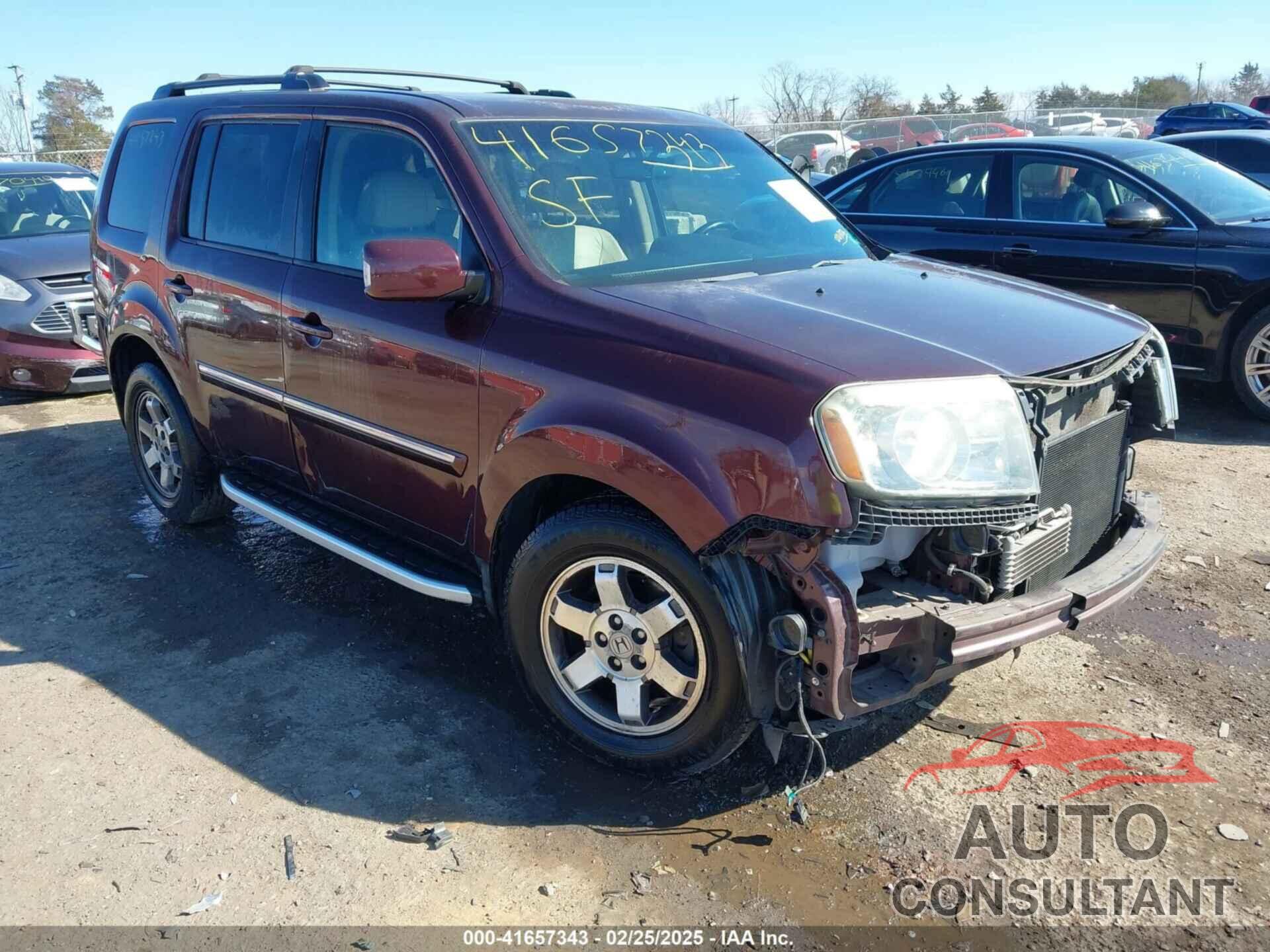 HONDA PILOT 2010 - 5FNYF4H99AB018382