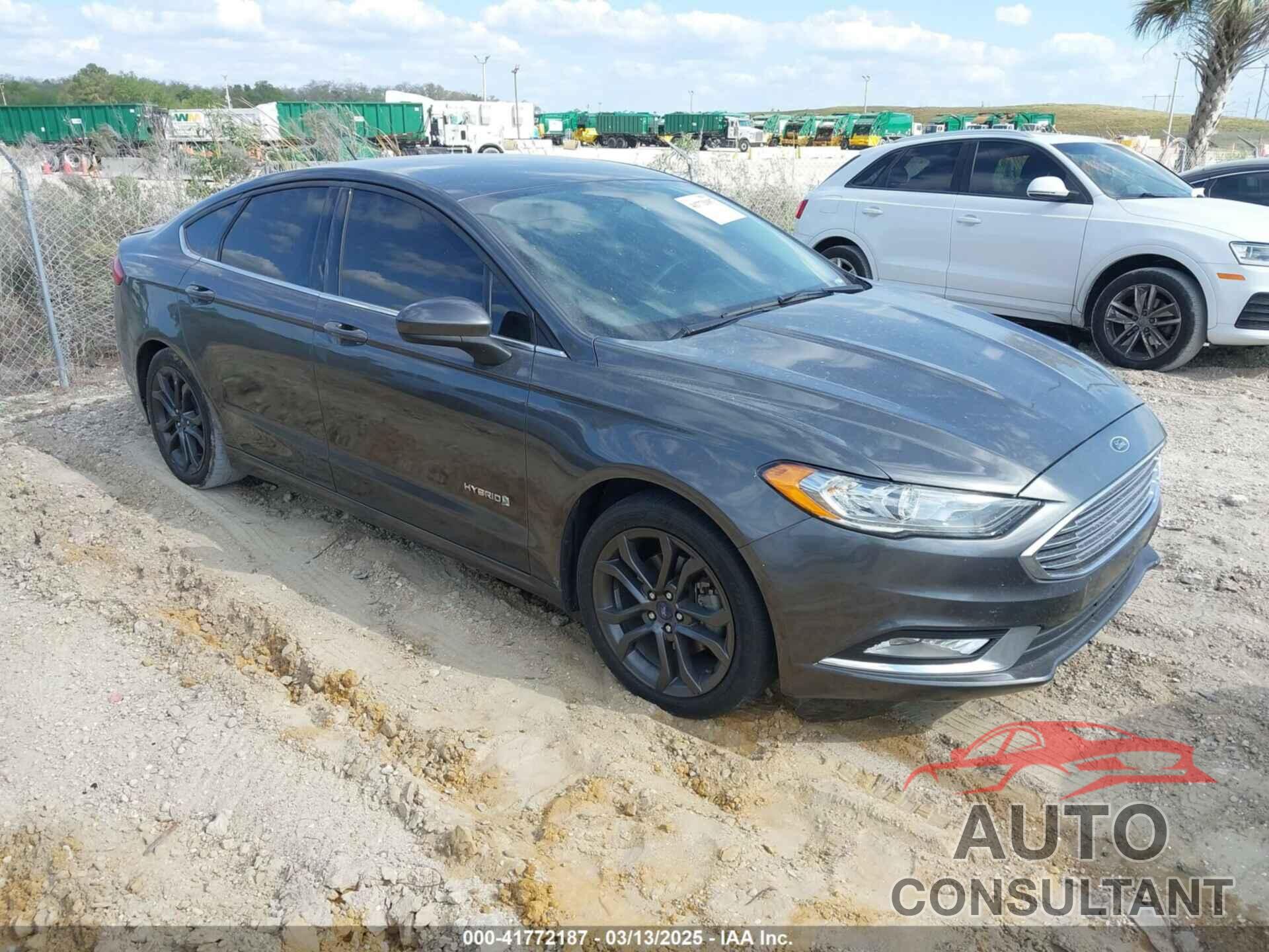 FORD FUSION HYBRID 2018 - 3FA6P0LUXJR119735