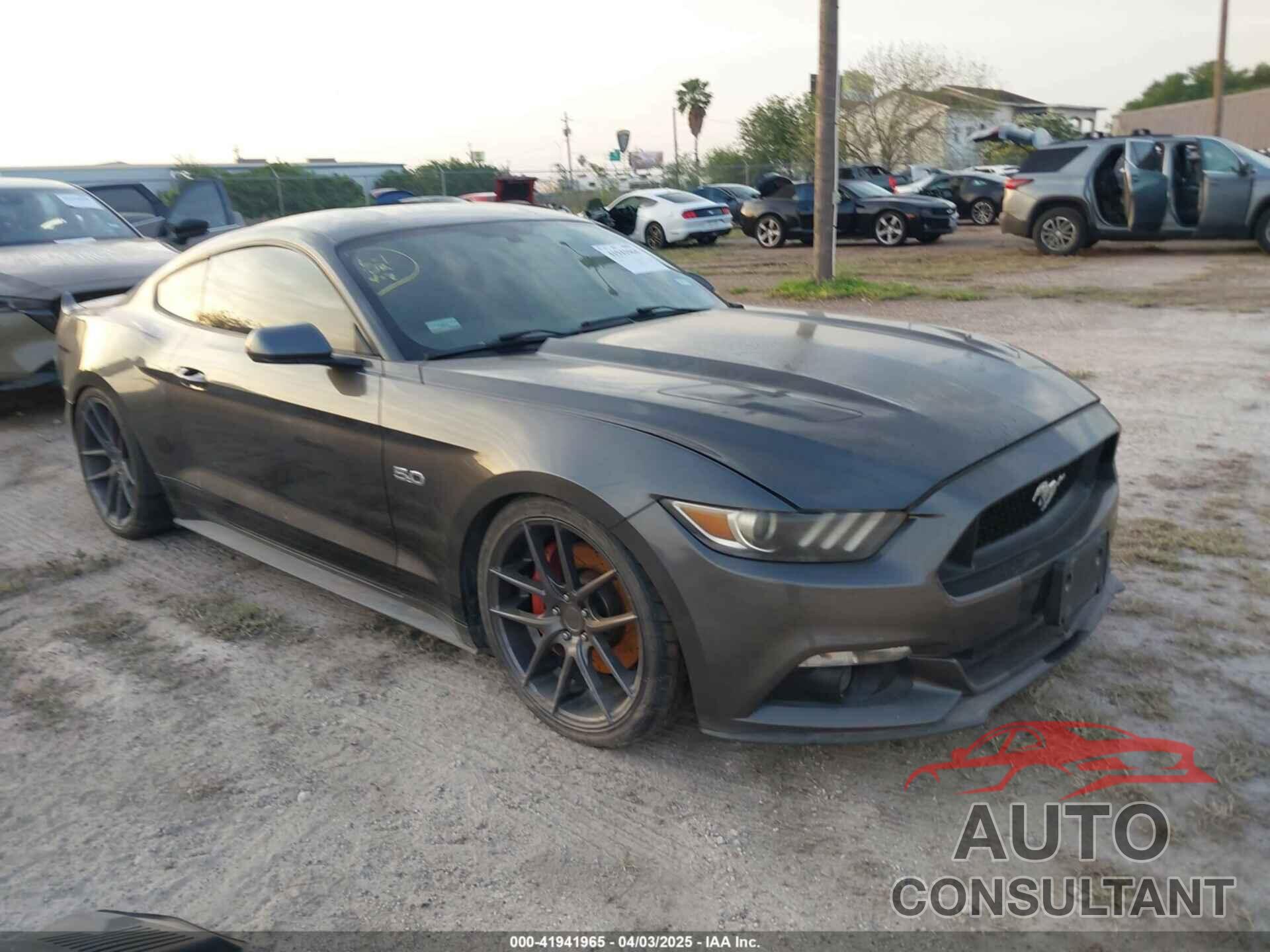 FORD MUSTANG 2017 - 1FA6P8CF8H5265418