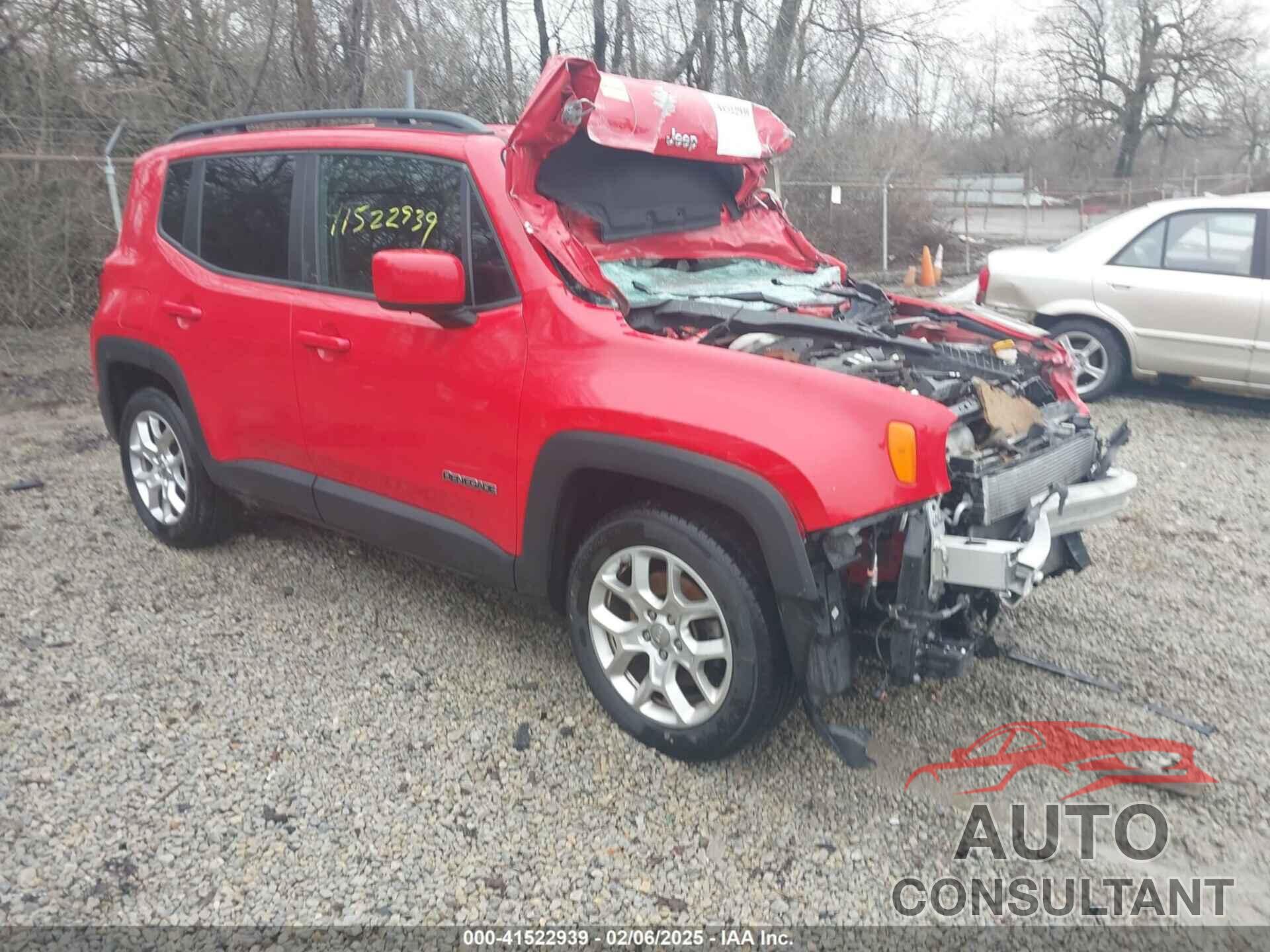 JEEP RENEGADE 2018 - ZACCJABB5JPJ65369