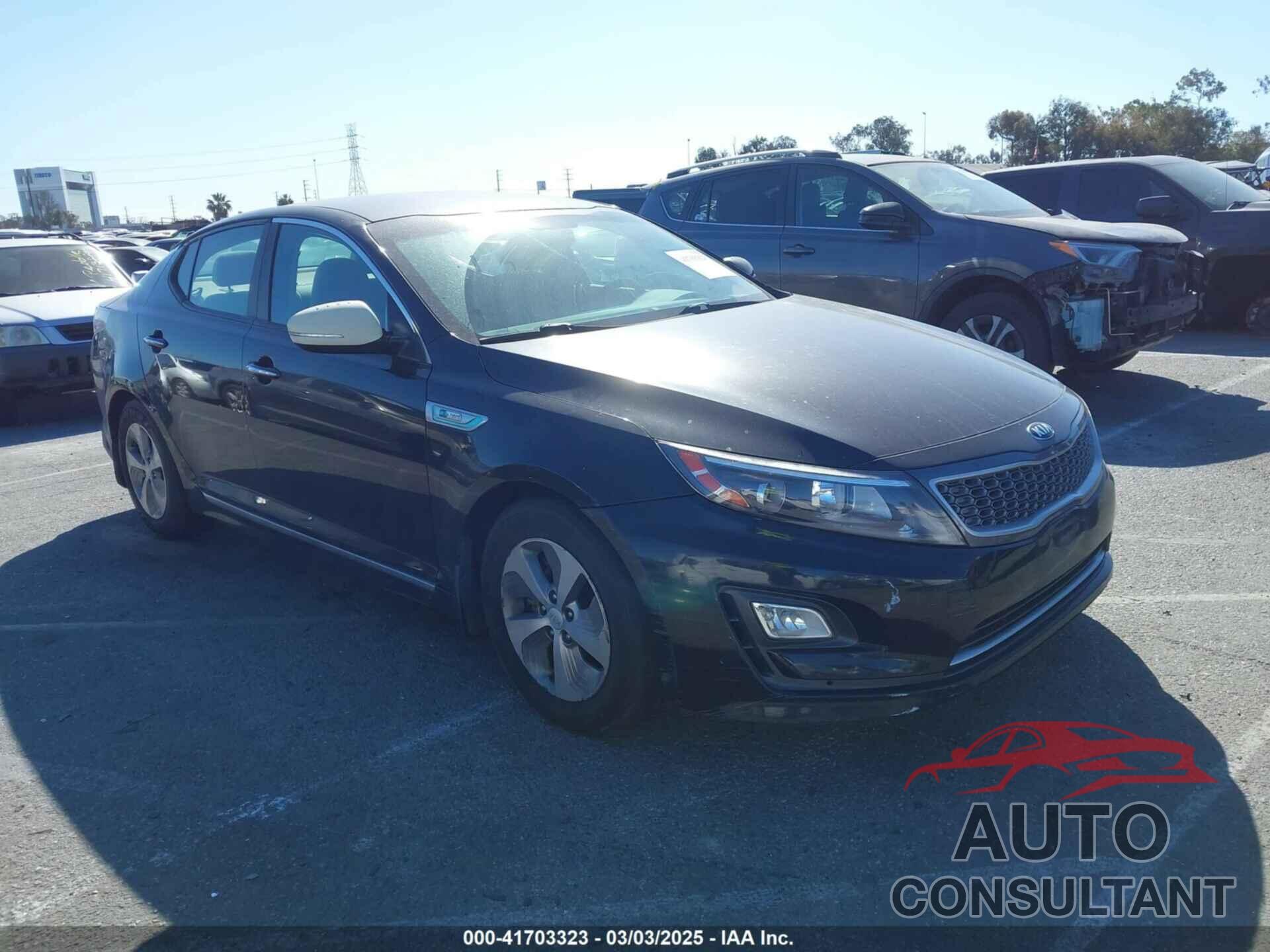 KIA OPTIMA HYBRID 2016 - KNAGM4AD7G5096604