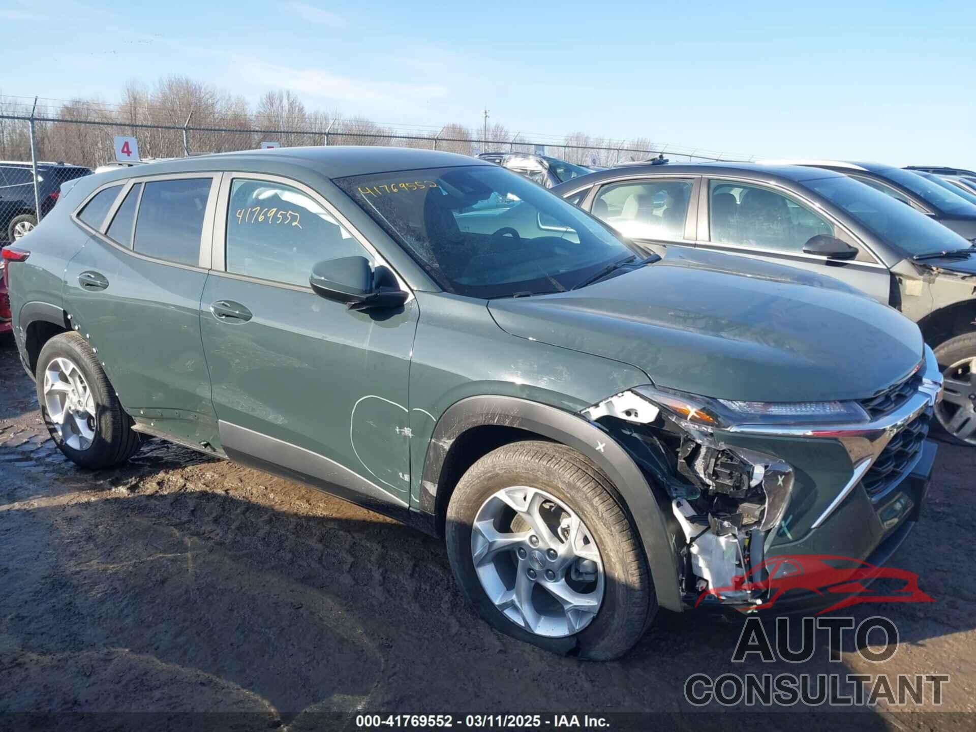 CHEVROLET TRAX 2025 - KL77LFEP9SC181886