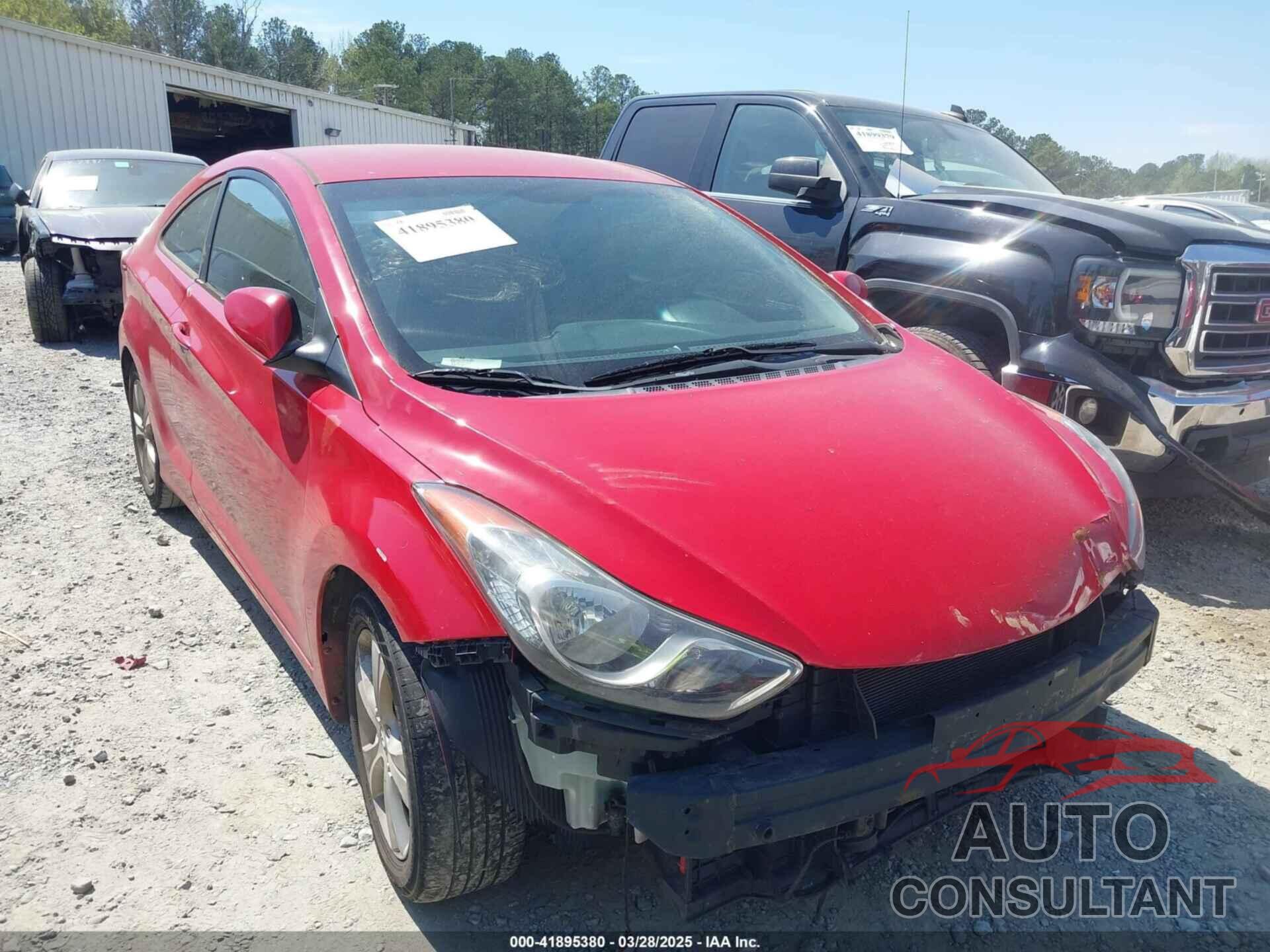 HYUNDAI ELANTRA 2013 - KMHDH6AE3DU014766