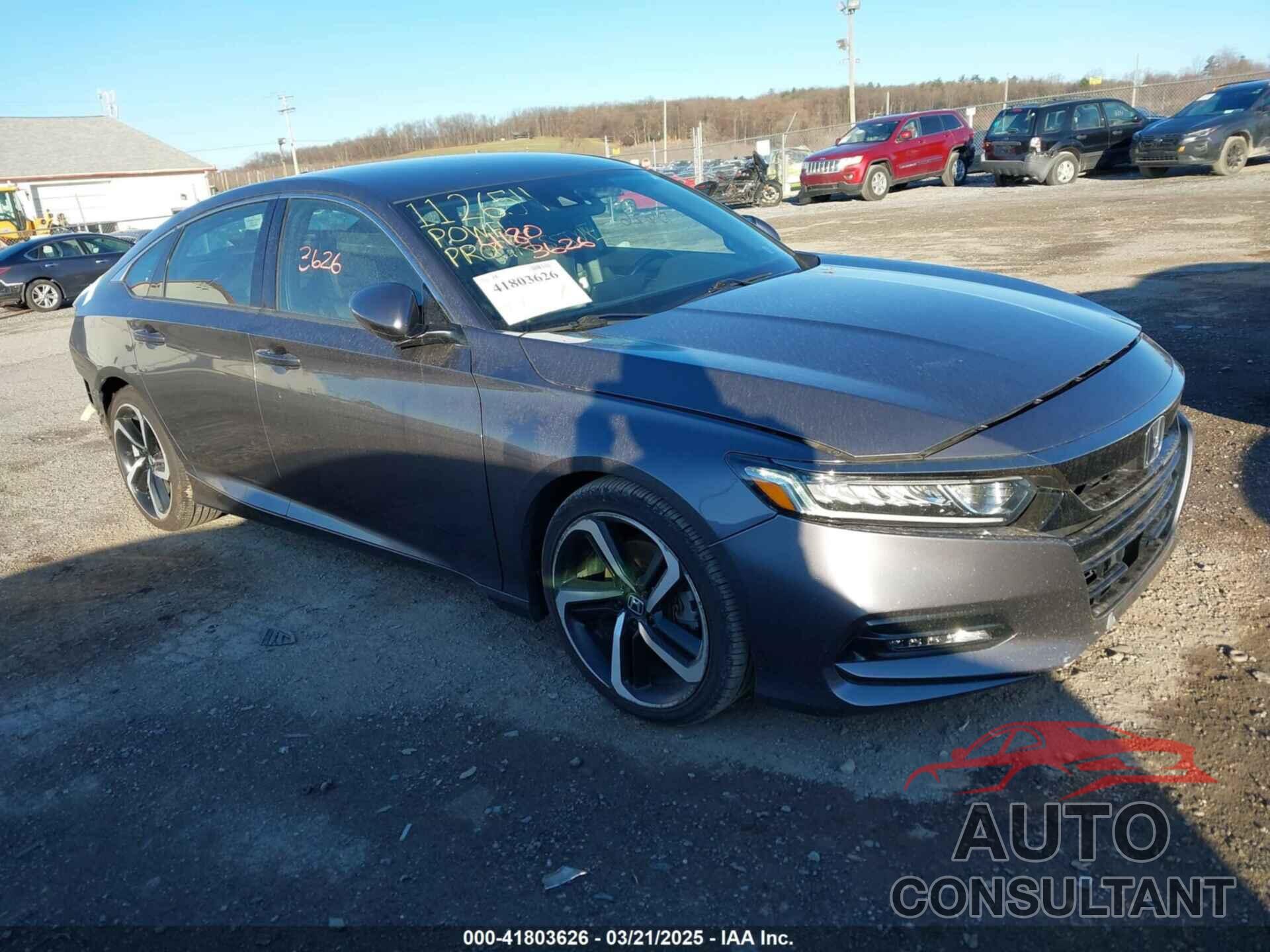 HONDA ACCORD 2018 - 1HGCV1F30JA052912