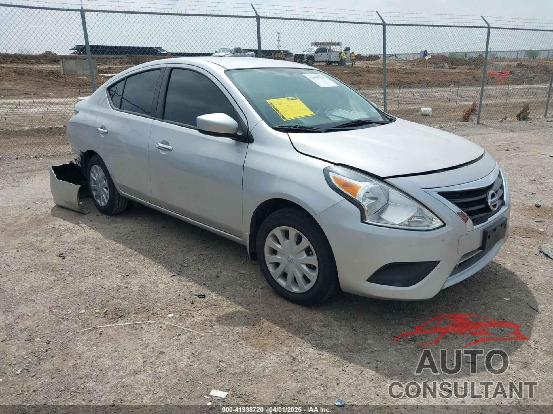 NISSAN VERSA 2019 - 3N1CN7AP9KL833002