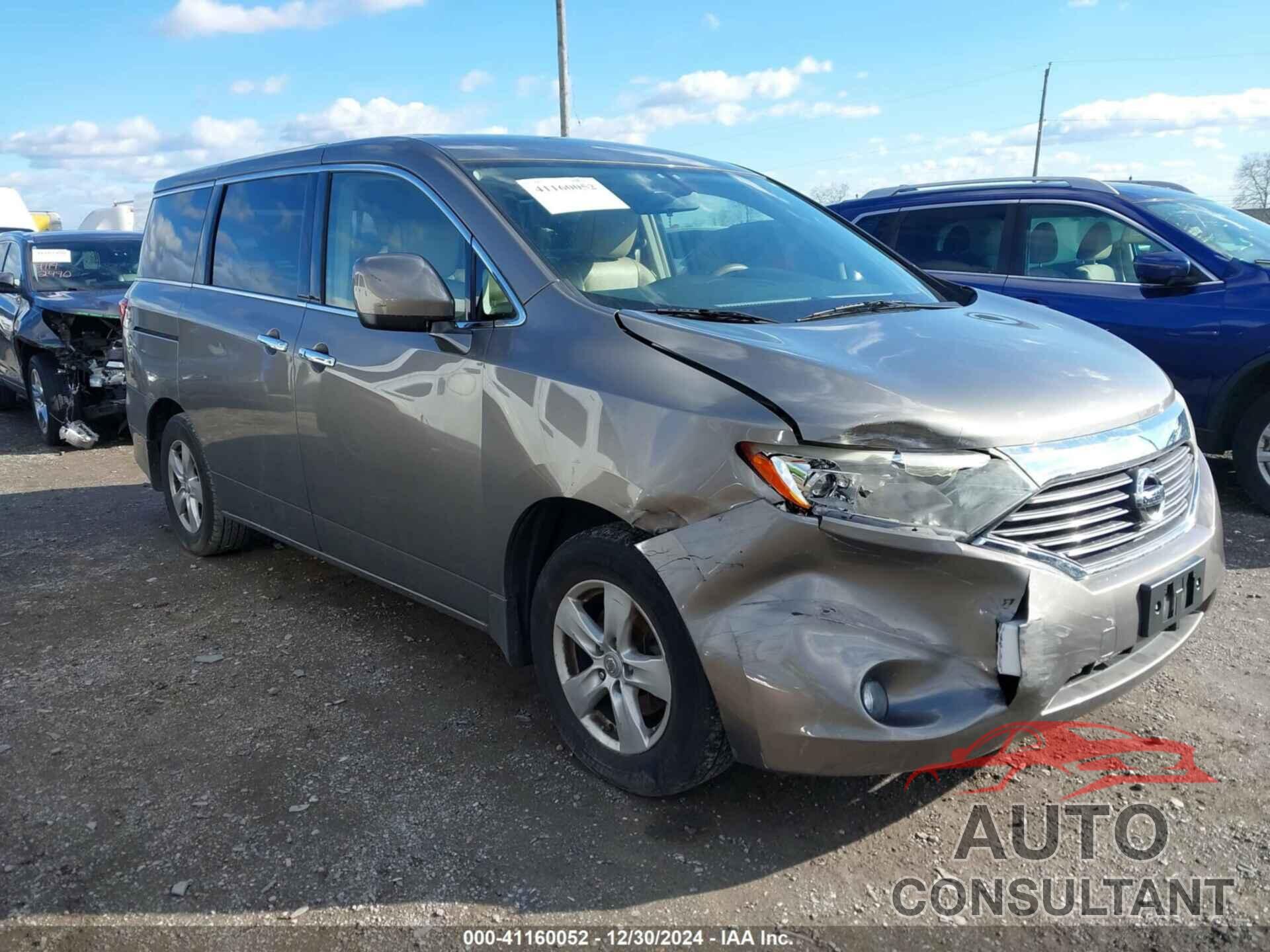 NISSAN QUEST 2014 - JN8AE2KP4E9103621