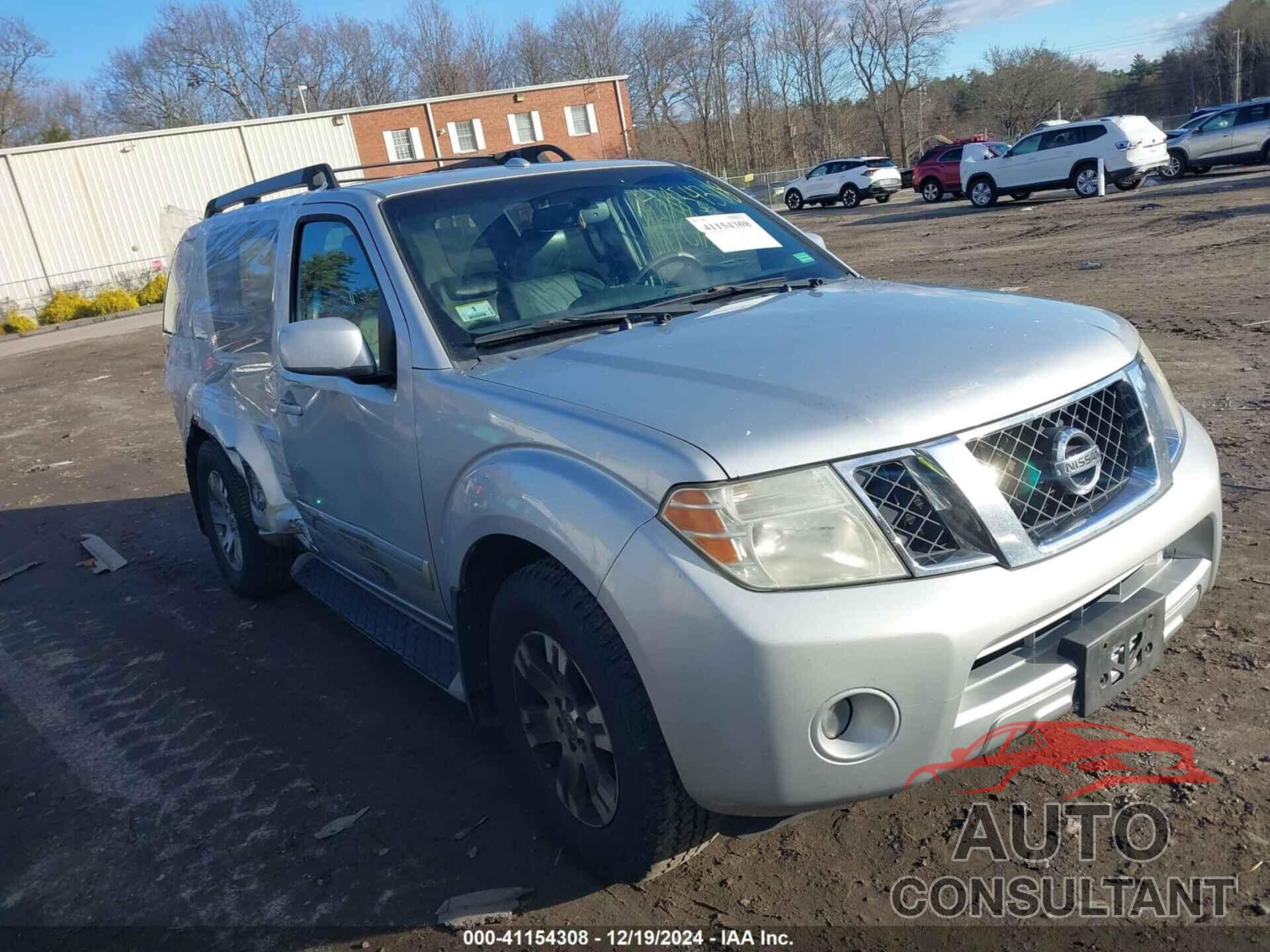 NISSAN PATHFINDER 2011 - 5N1AR1NB9BC604279