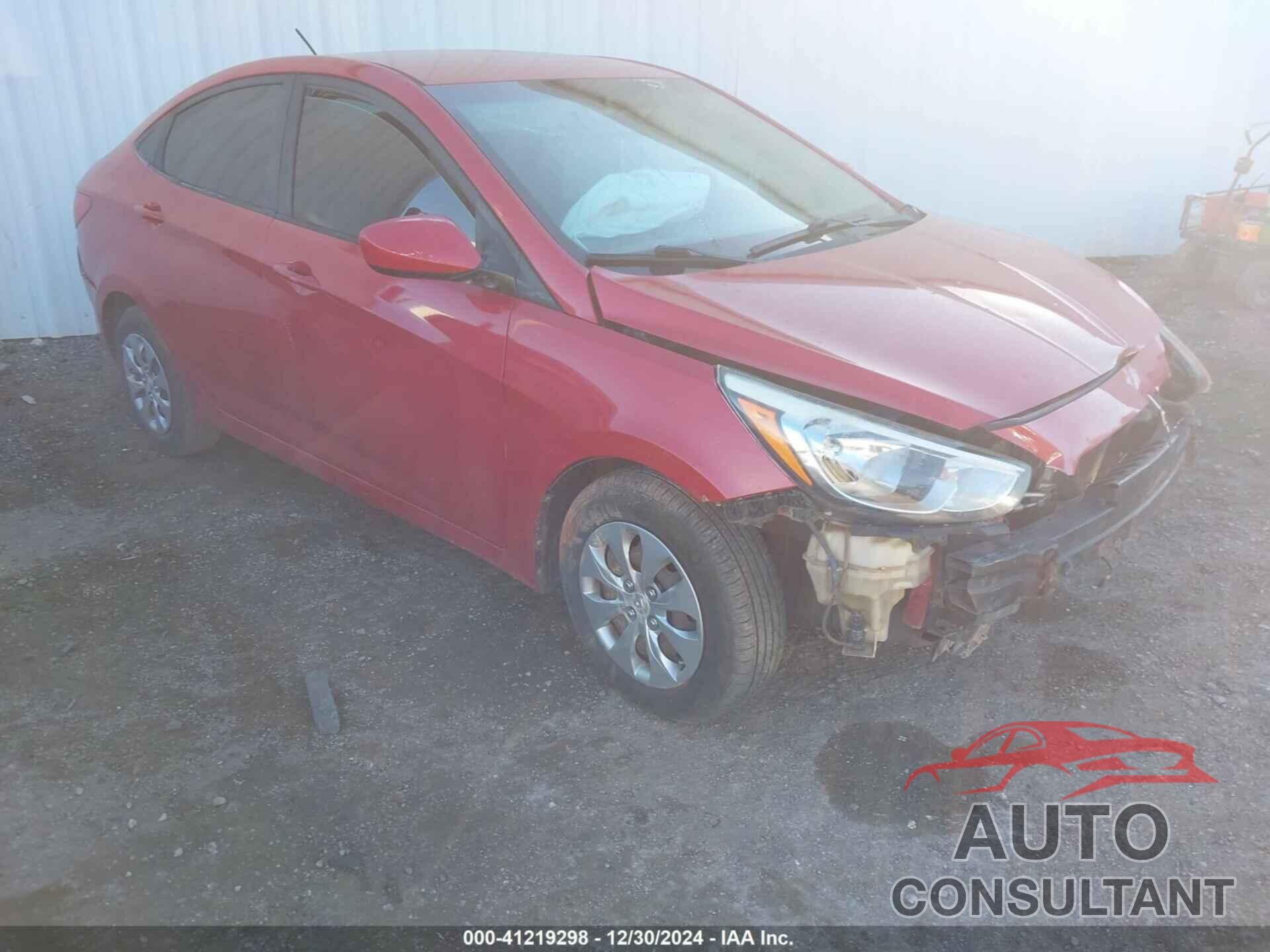 HYUNDAI ACCENT 2016 - KMHCT4AE8GU141726