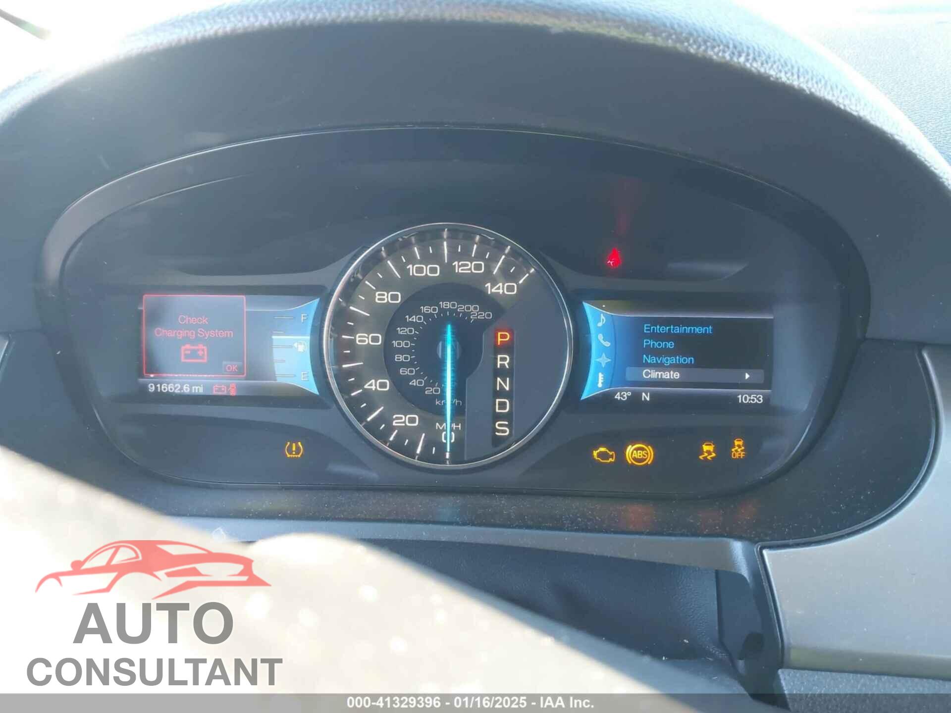 FORD EDGE 2013 - 2FMDK4AK1DBB39010