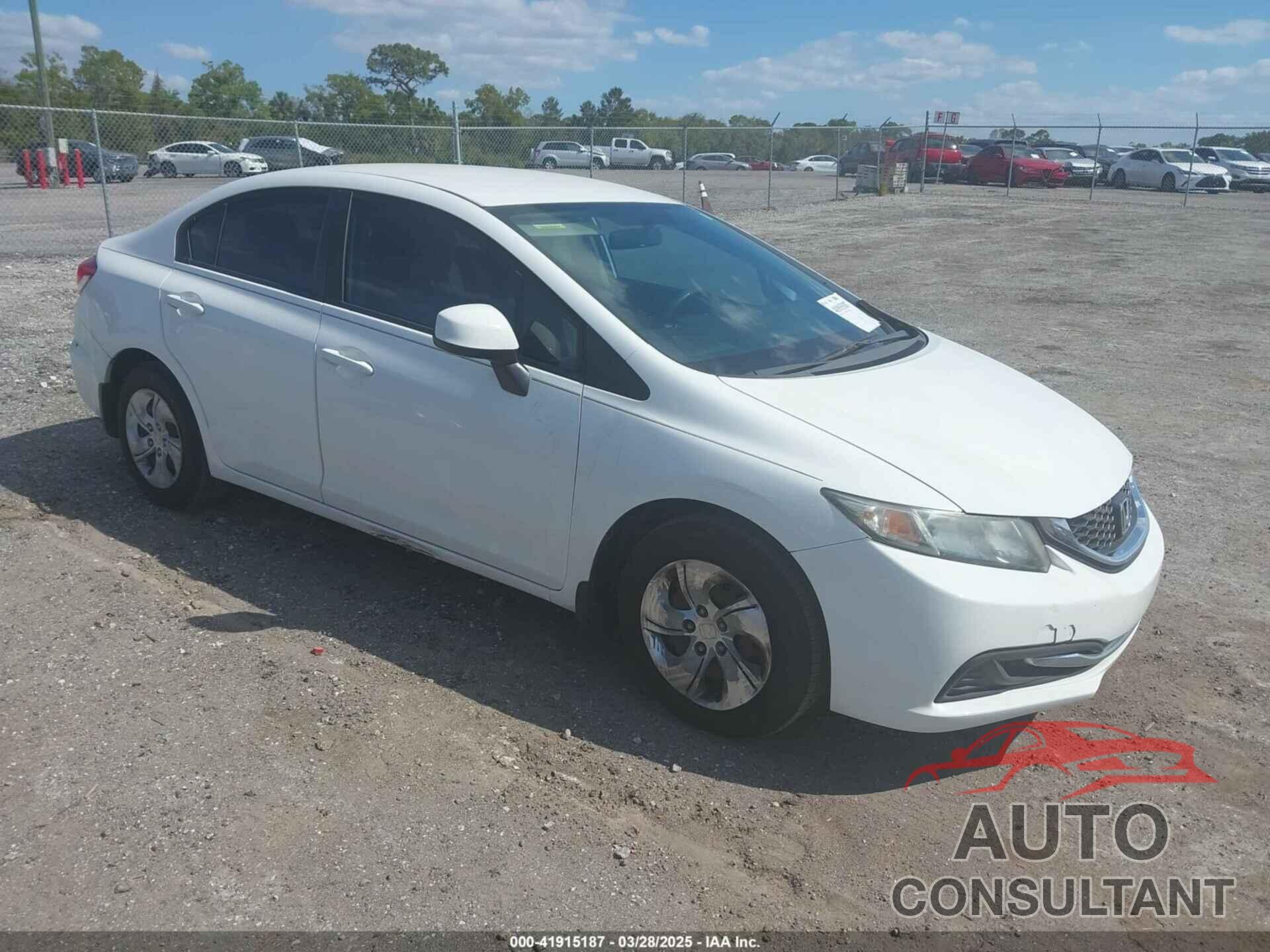 HONDA CIVIC 2013 - 19XFB2F57DE035568