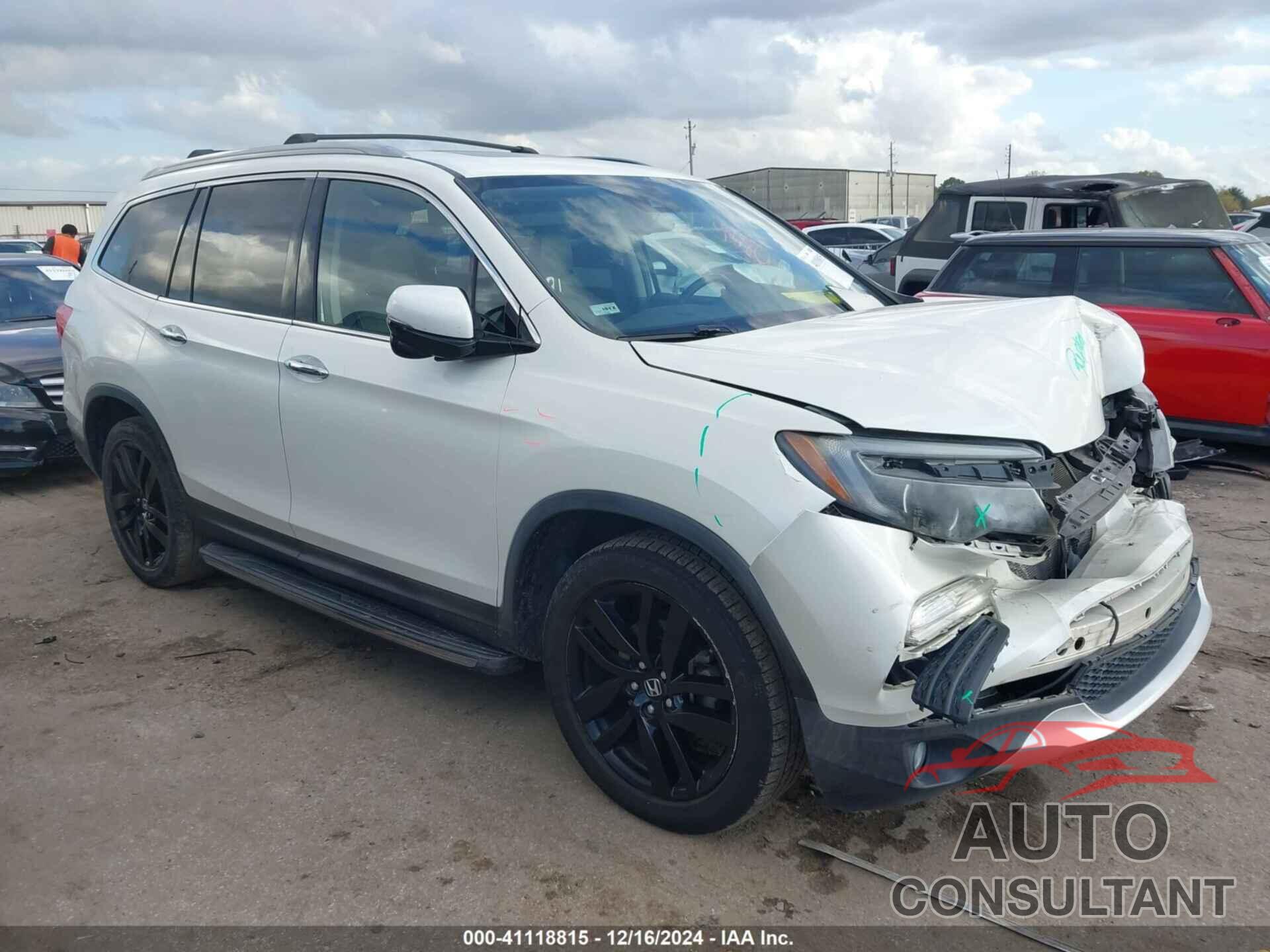 HONDA PILOT 2017 - 5FNYF5H91HB013225