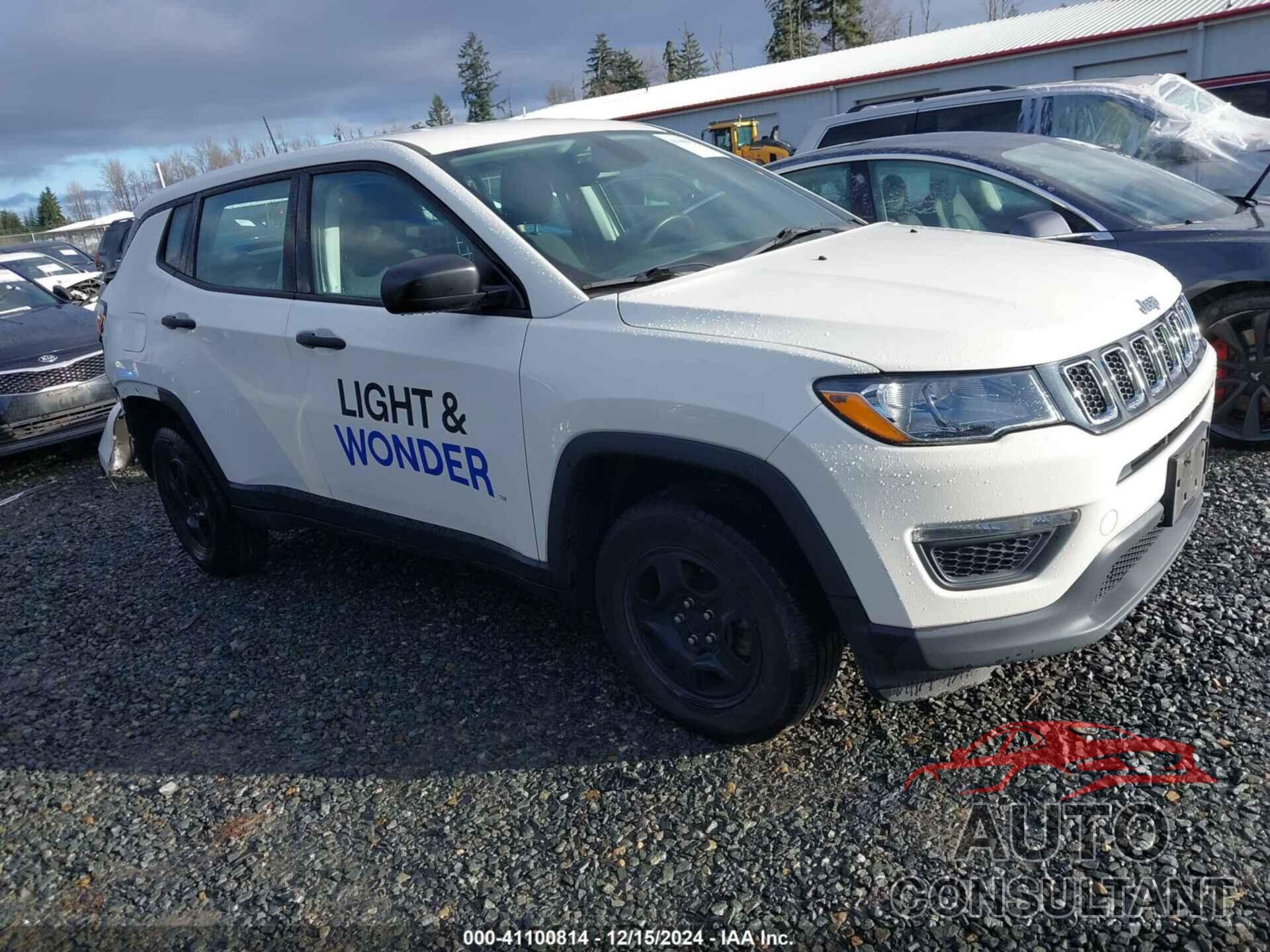 JEEP COMPASS 2019 - 3C4NJDAB4KT679738