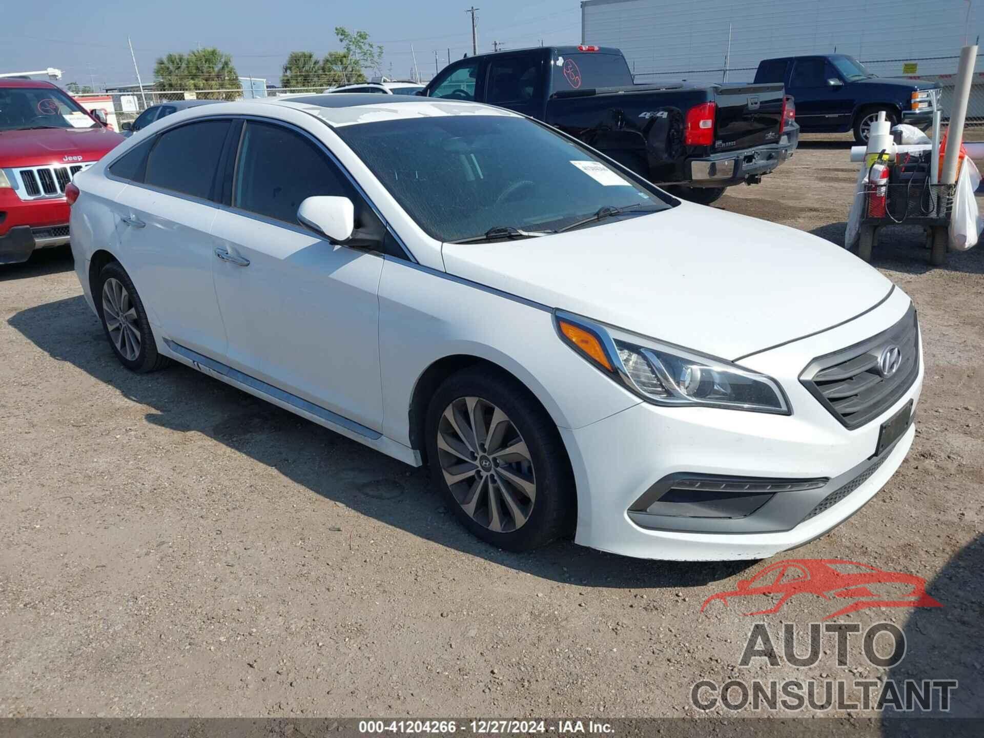 HYUNDAI SONATA 2016 - 5NPE34AF4GH371683