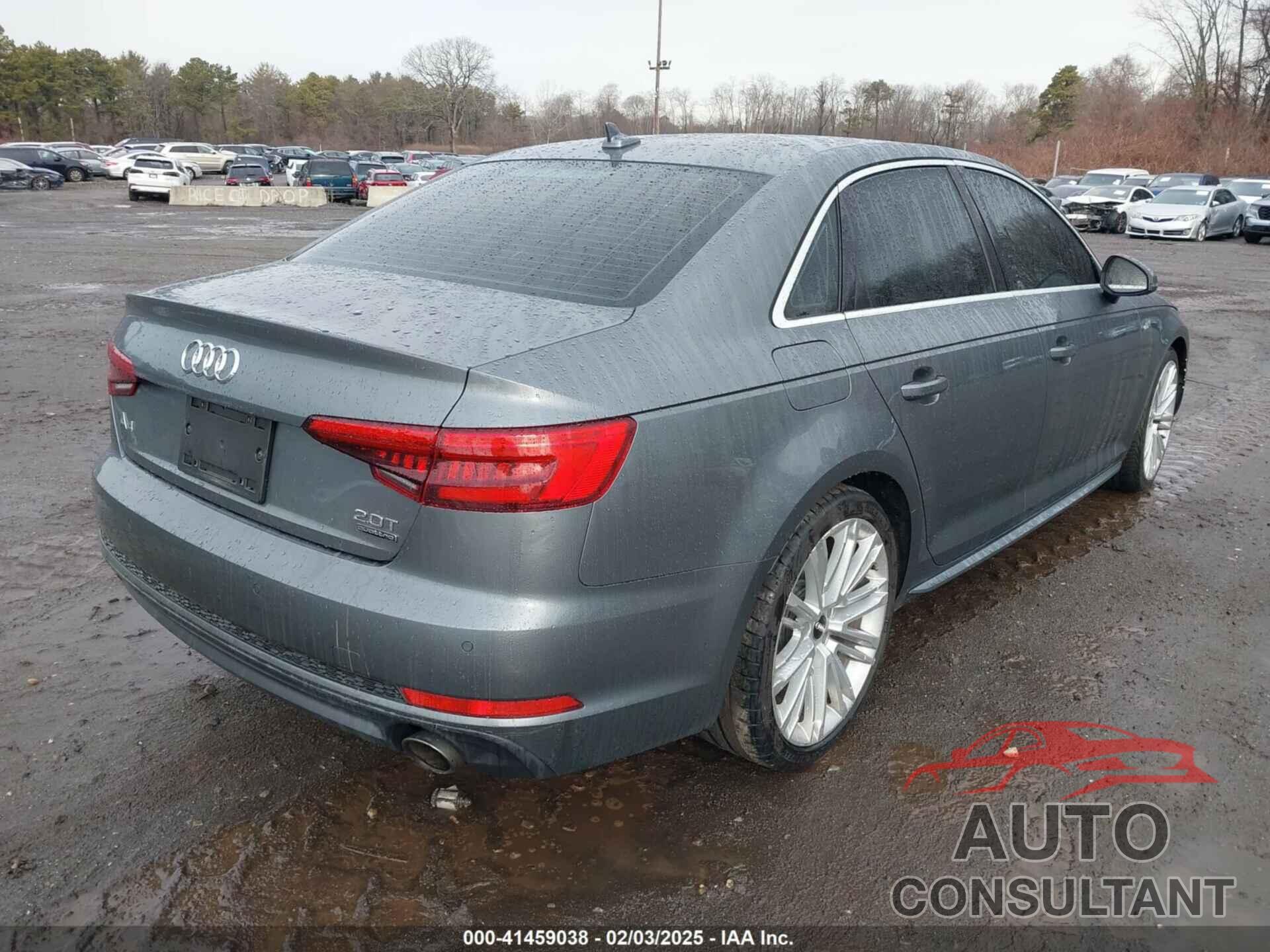 AUDI A4 2017 - WAUENAF48HN016269