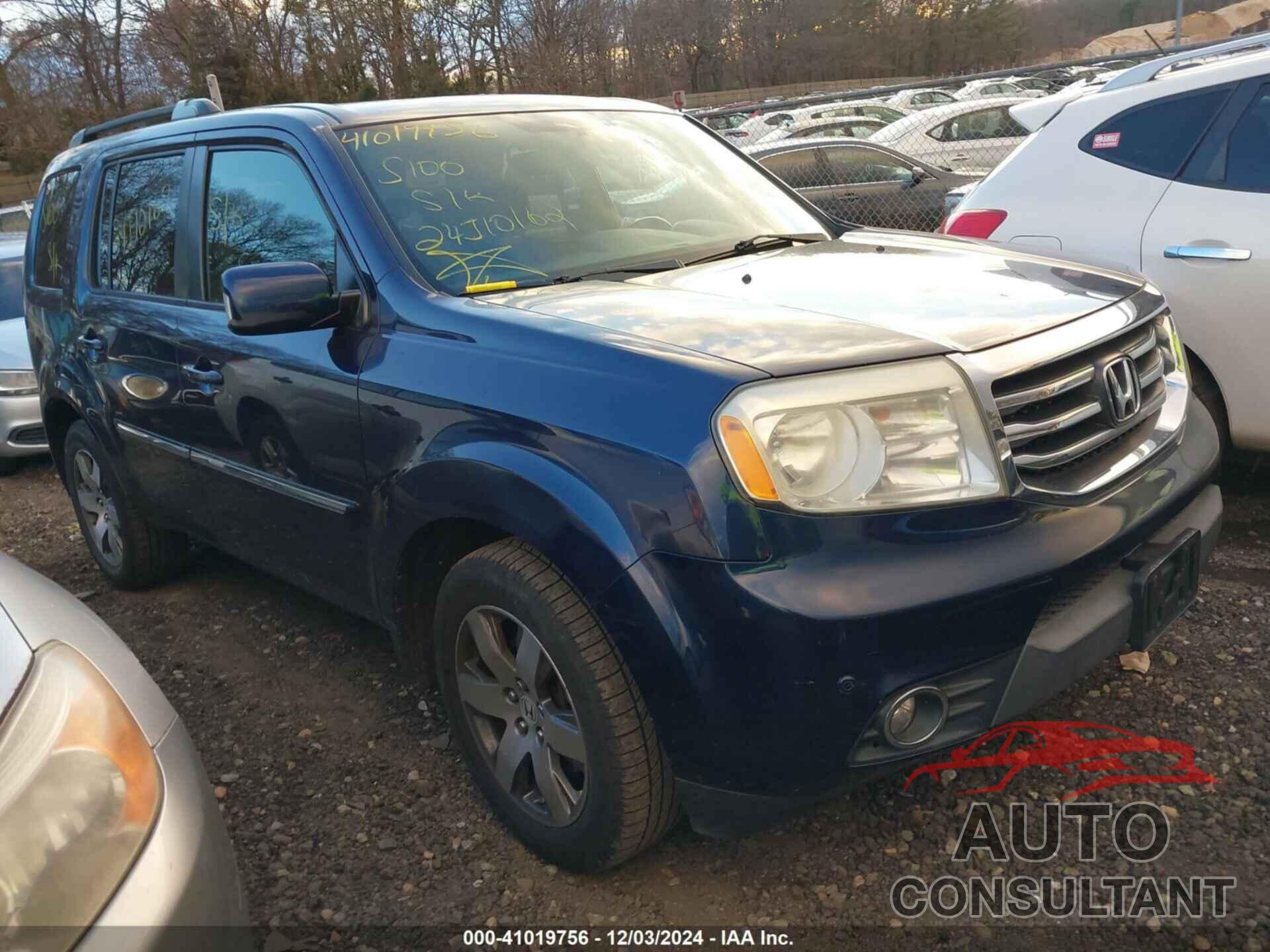 HONDA PILOT 2014 - 5FNYF4H99EB026102