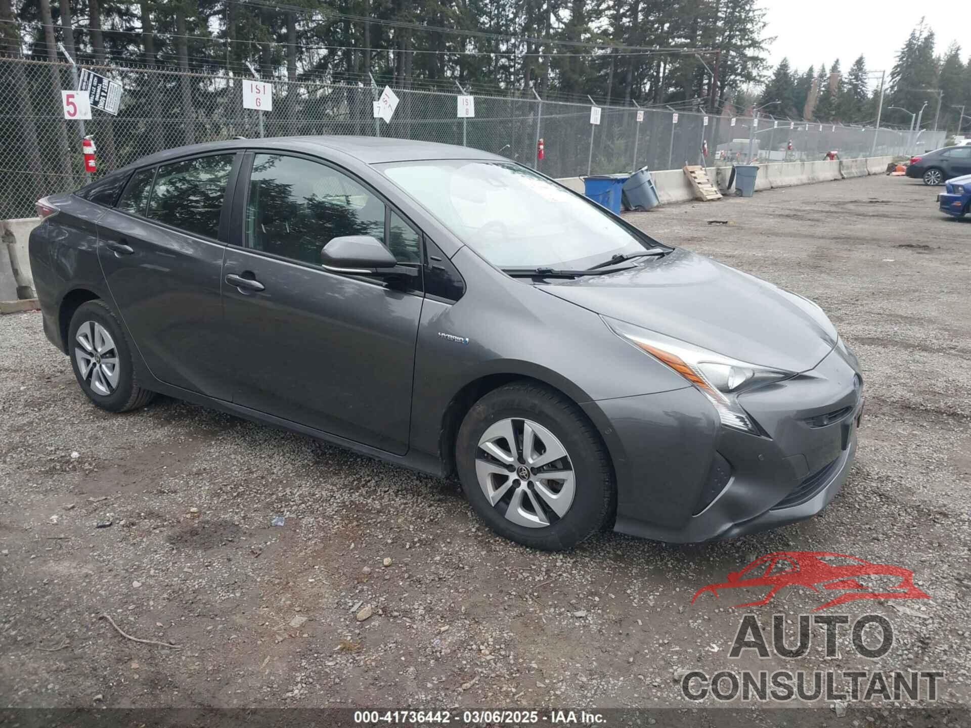 TOYOTA PRIUS 2017 - JTDKARFU1H3047245