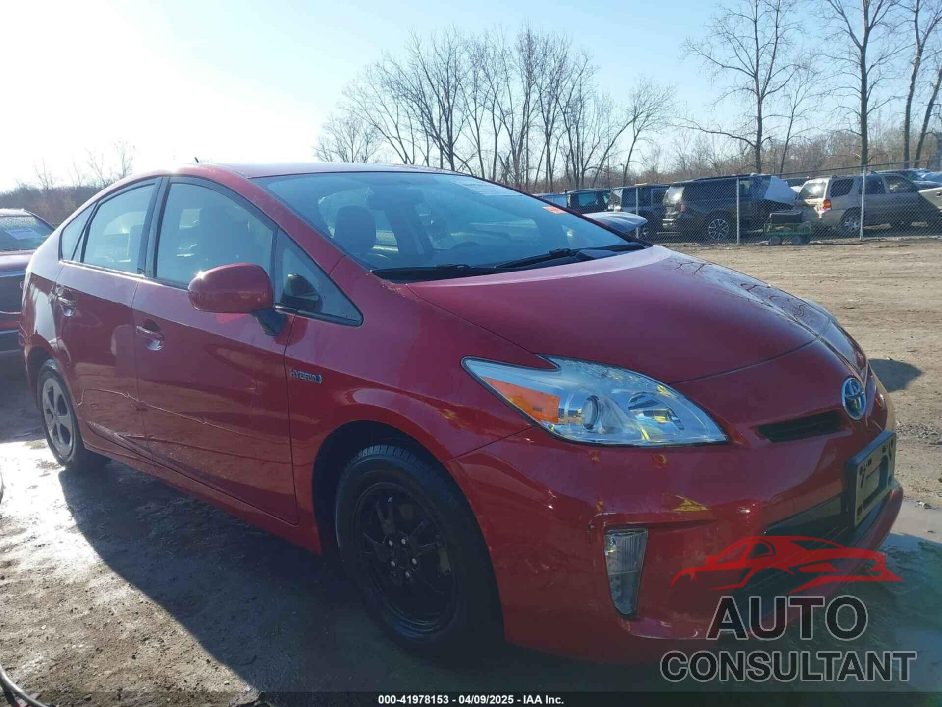 TOYOTA PRIUS 2013 - JTDKN3DU9D5651676