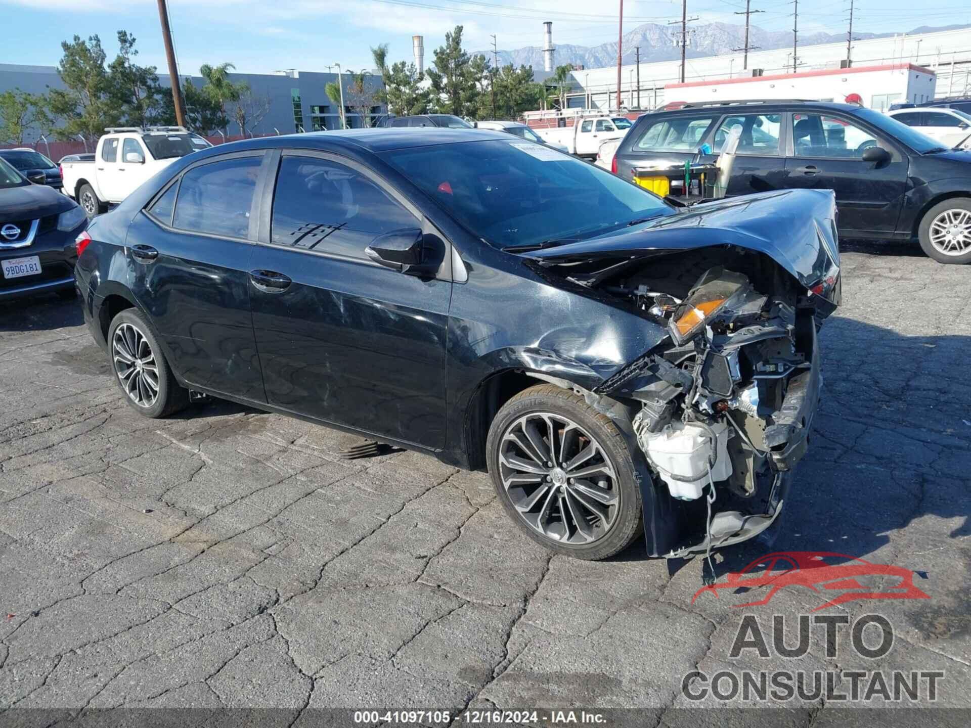 TOYOTA COROLLA 2016 - 5YFBURHE6GP395934