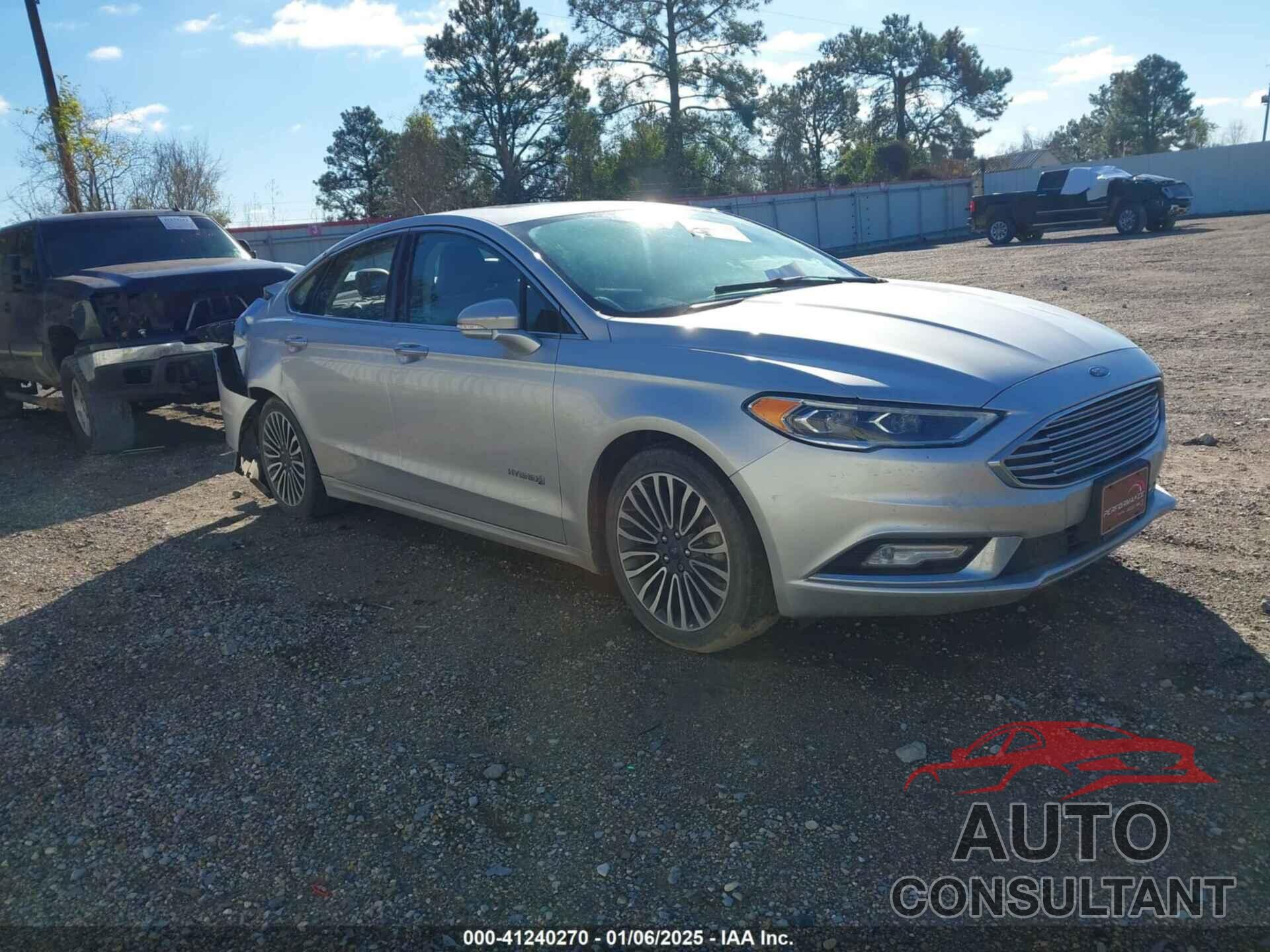 FORD FUSION HYBRID 2018 - 3FA6P0RU1JR132316