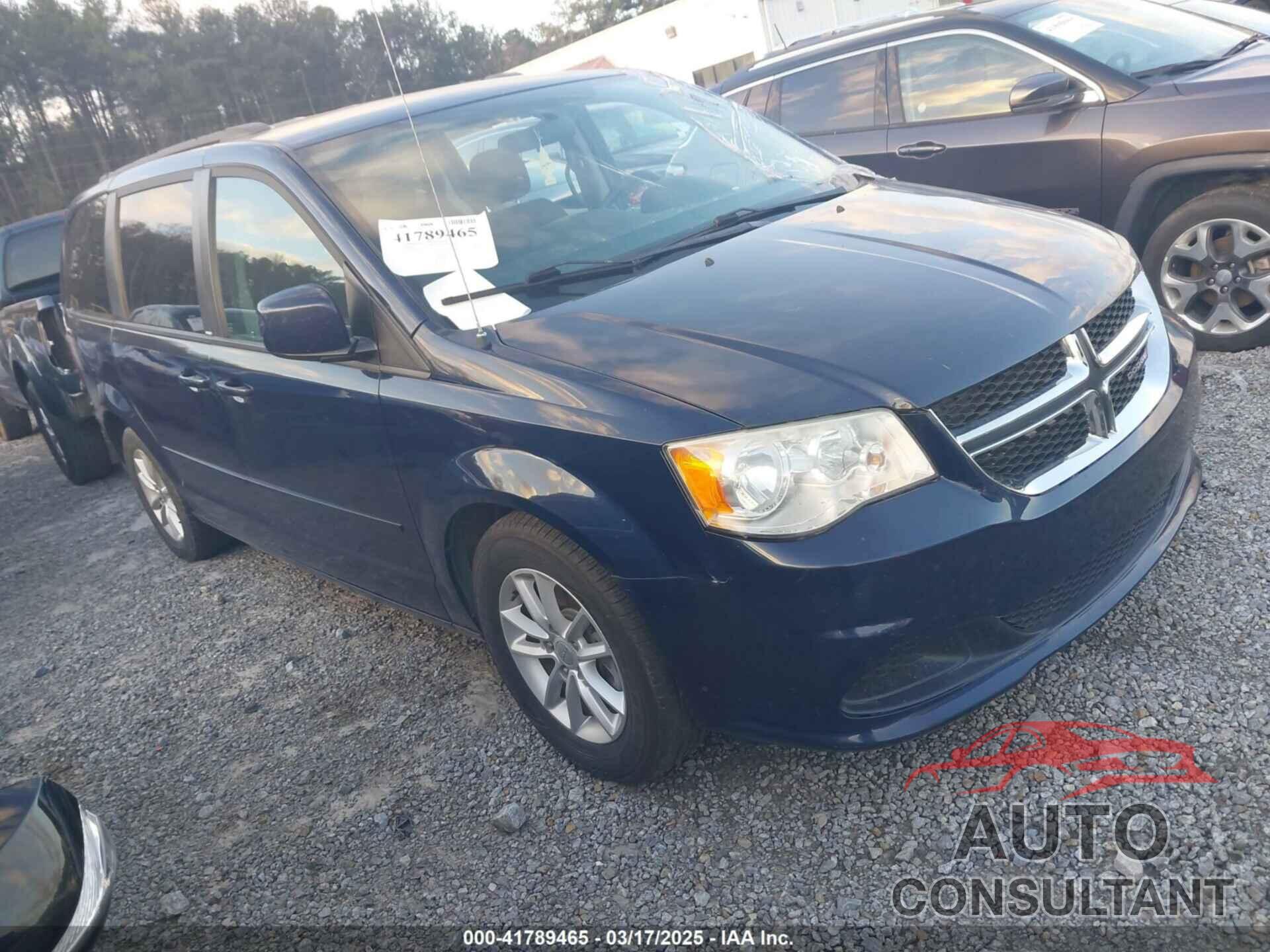 DODGE GRAND CARAVAN 2014 - 2C4RDGCG5ER263949
