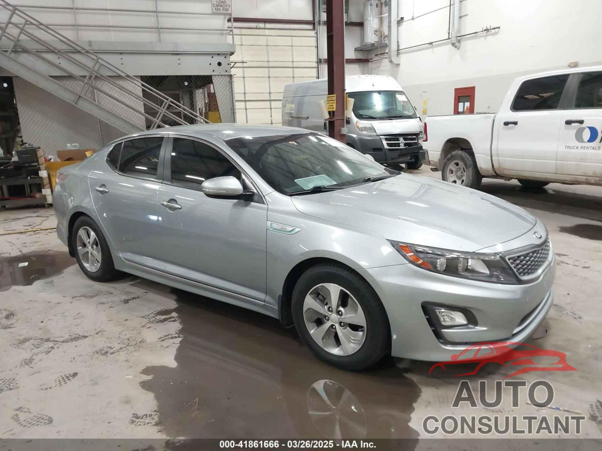 KIA OPTIMA HYBRID 2016 - KNAGM4AD3G5094557