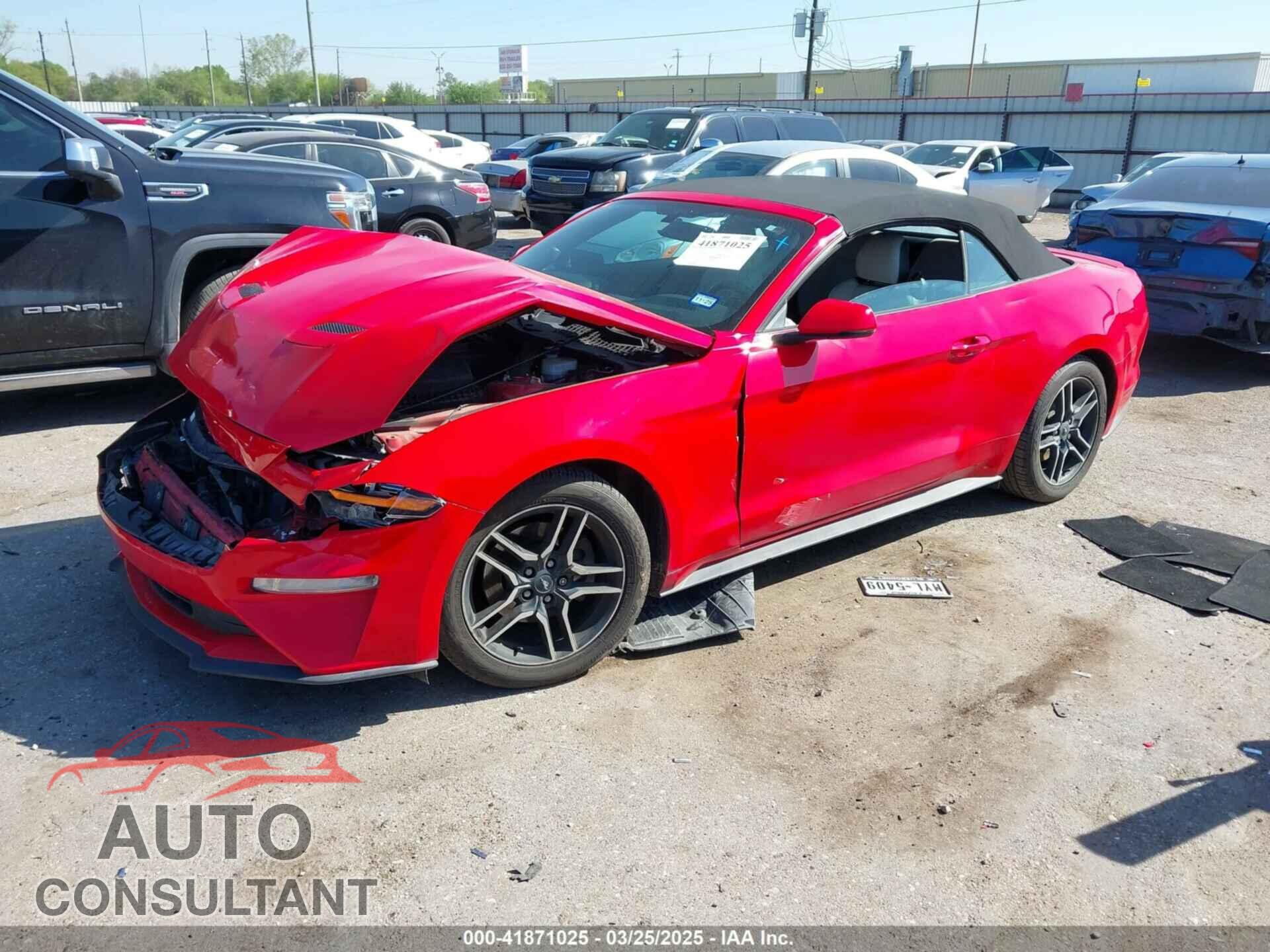 FORD MUSTANG 2019 - 1FATP8UH4K5121164