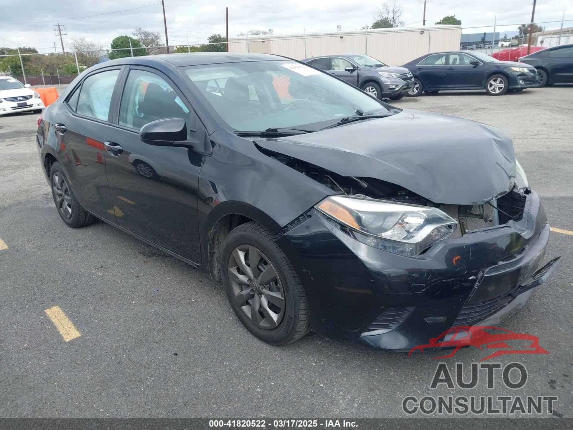 TOYOTA COROLLA 2015 - 5YFBURHE0FP335498
