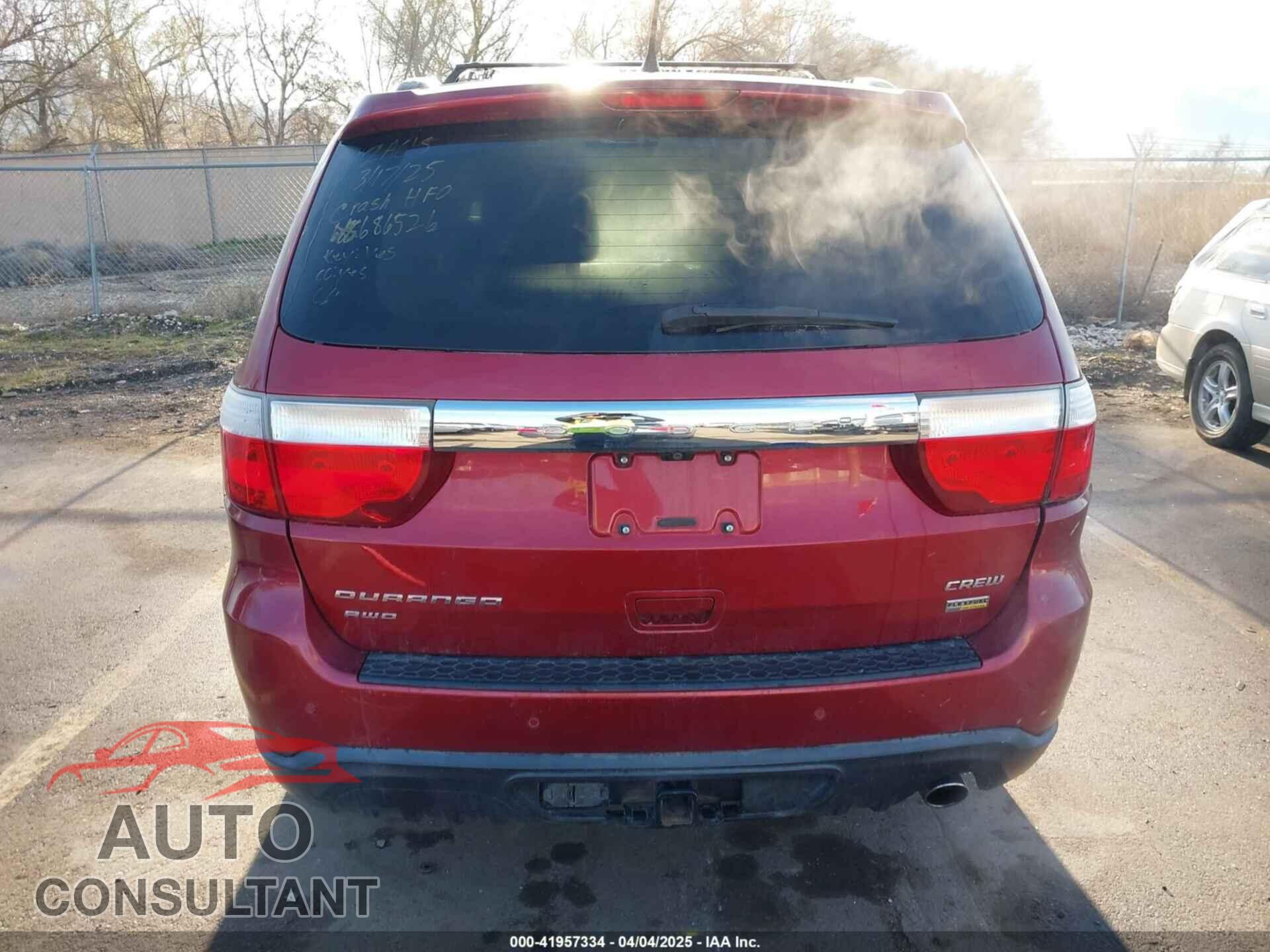 DODGE DURANGO 2013 - 1C4RDJDG6DC686526