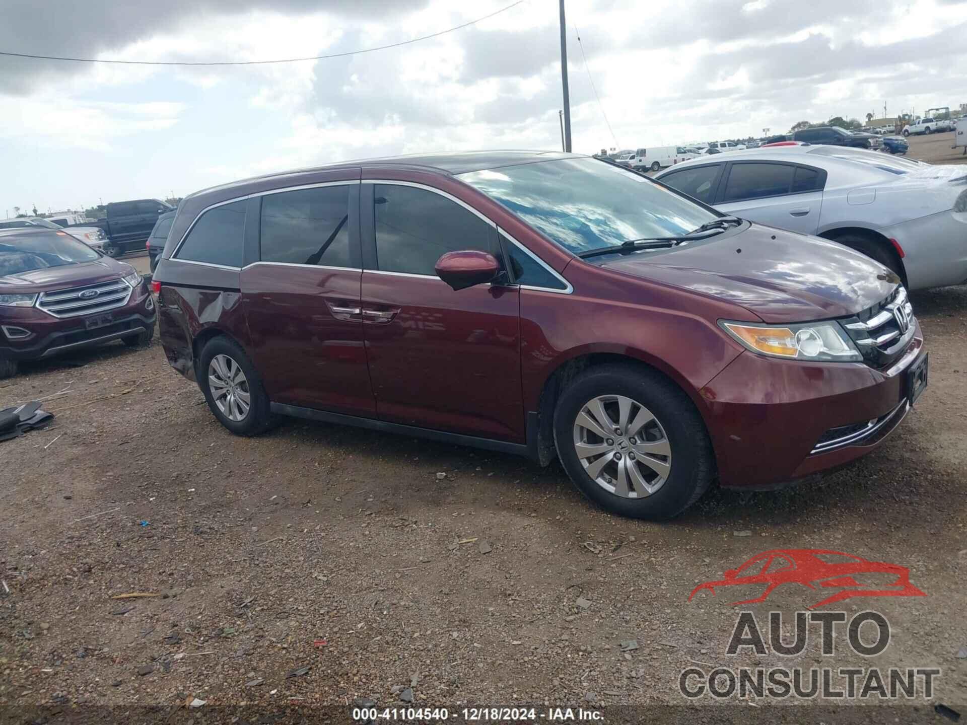 HONDA ODYSSEY 2017 - 5FNRL5H37HB026716