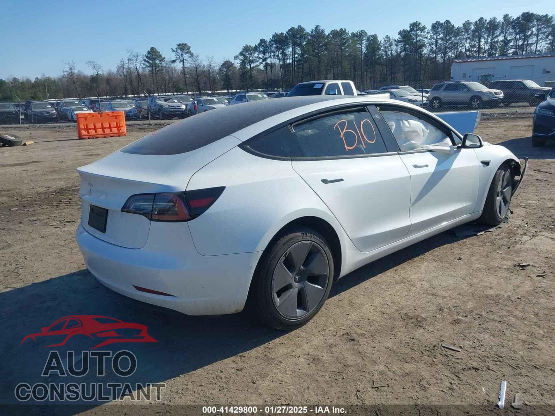 TESLA MODEL 3 2022 - 5YJ3E1EA5NF315004