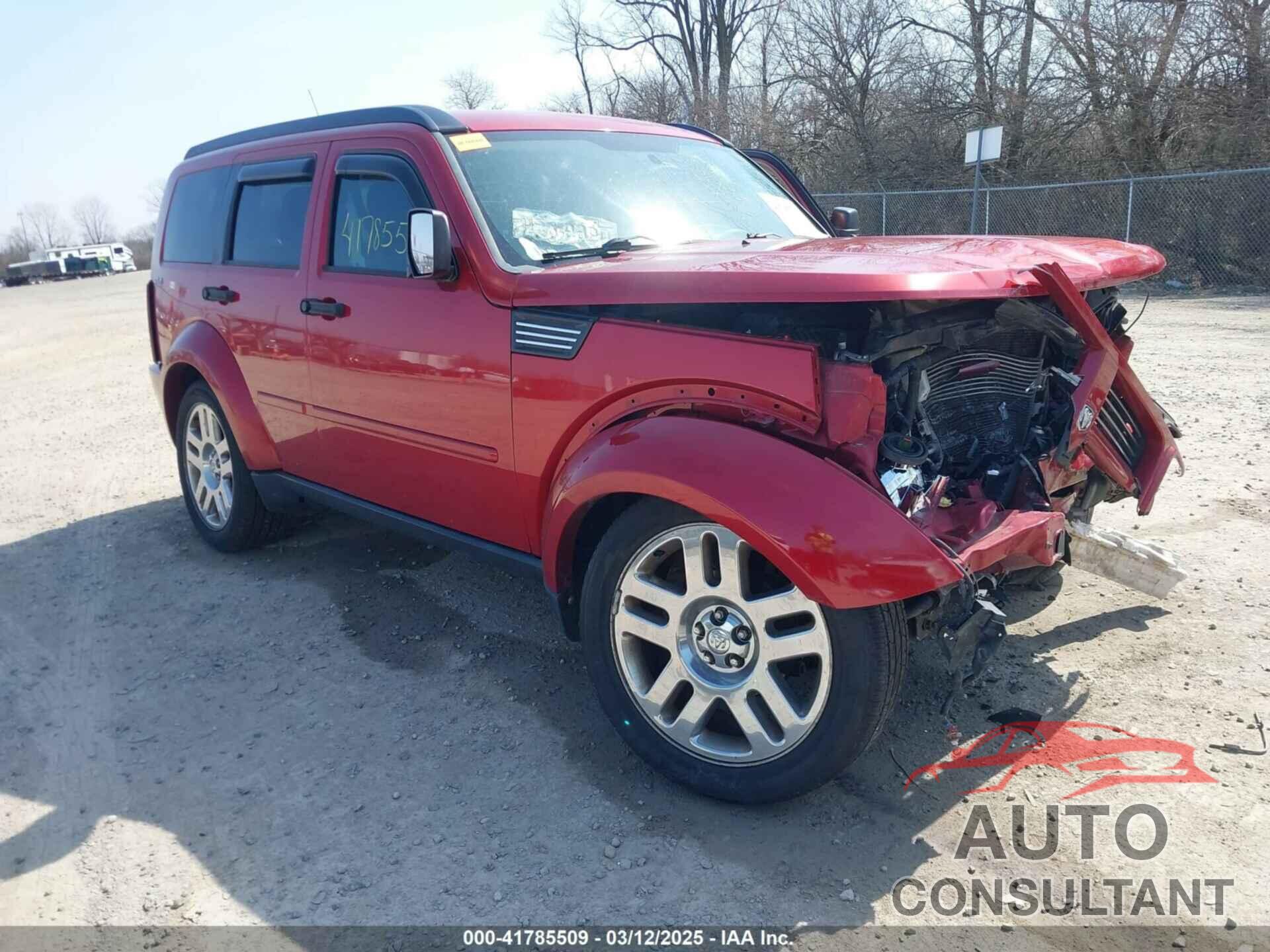 DODGE NITRO 2011 - 1D4PU4GXXBW517547
