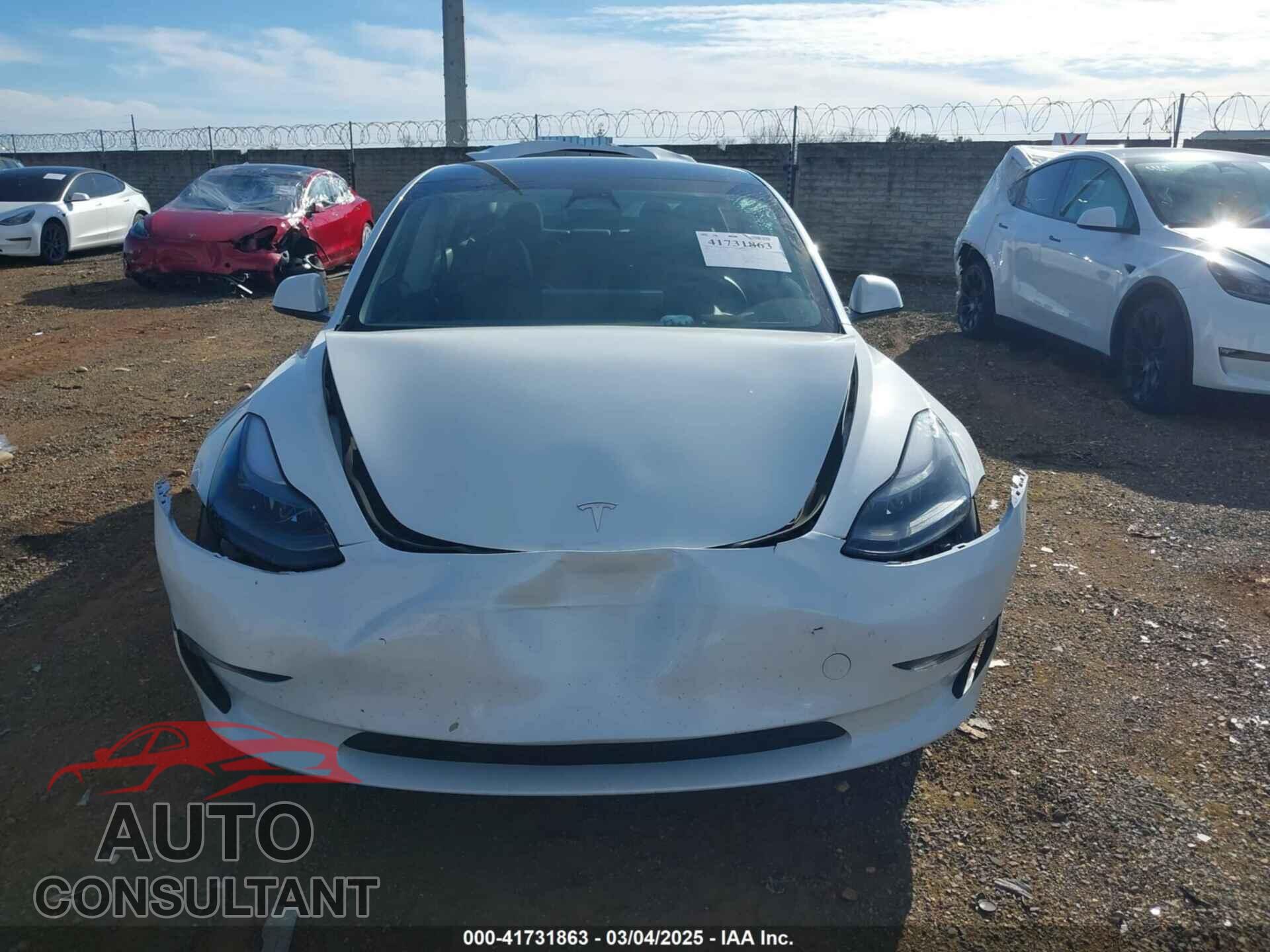 TESLA MODEL 3 2023 - 5YJ3E1EA7PF594992