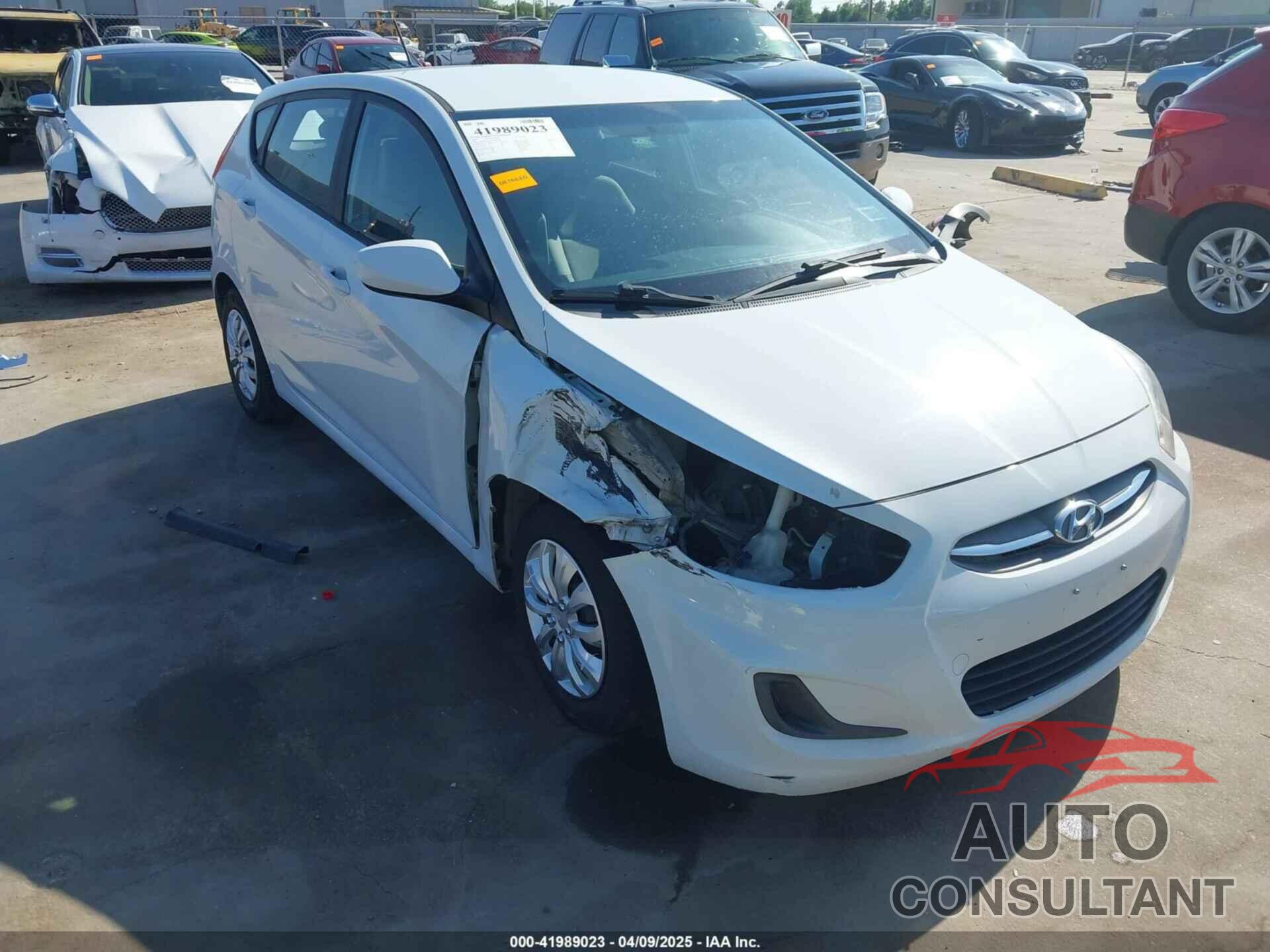 HYUNDAI ACCENT 2017 - KMHCT5AE0HU365659