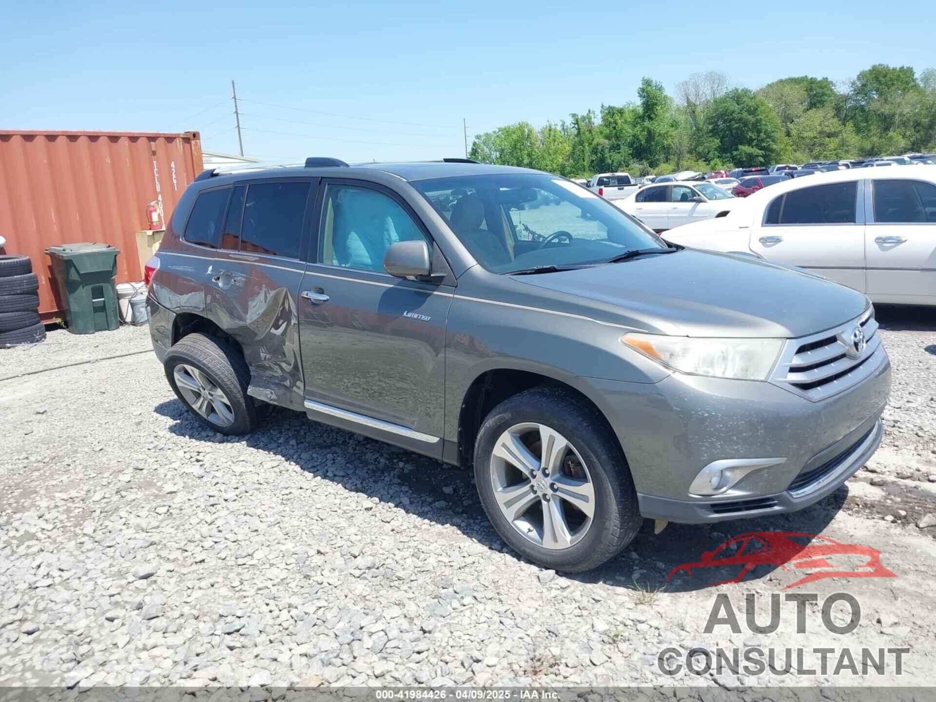 TOYOTA HIGHLANDER 2011 - 5TDYK3EH8BS031915