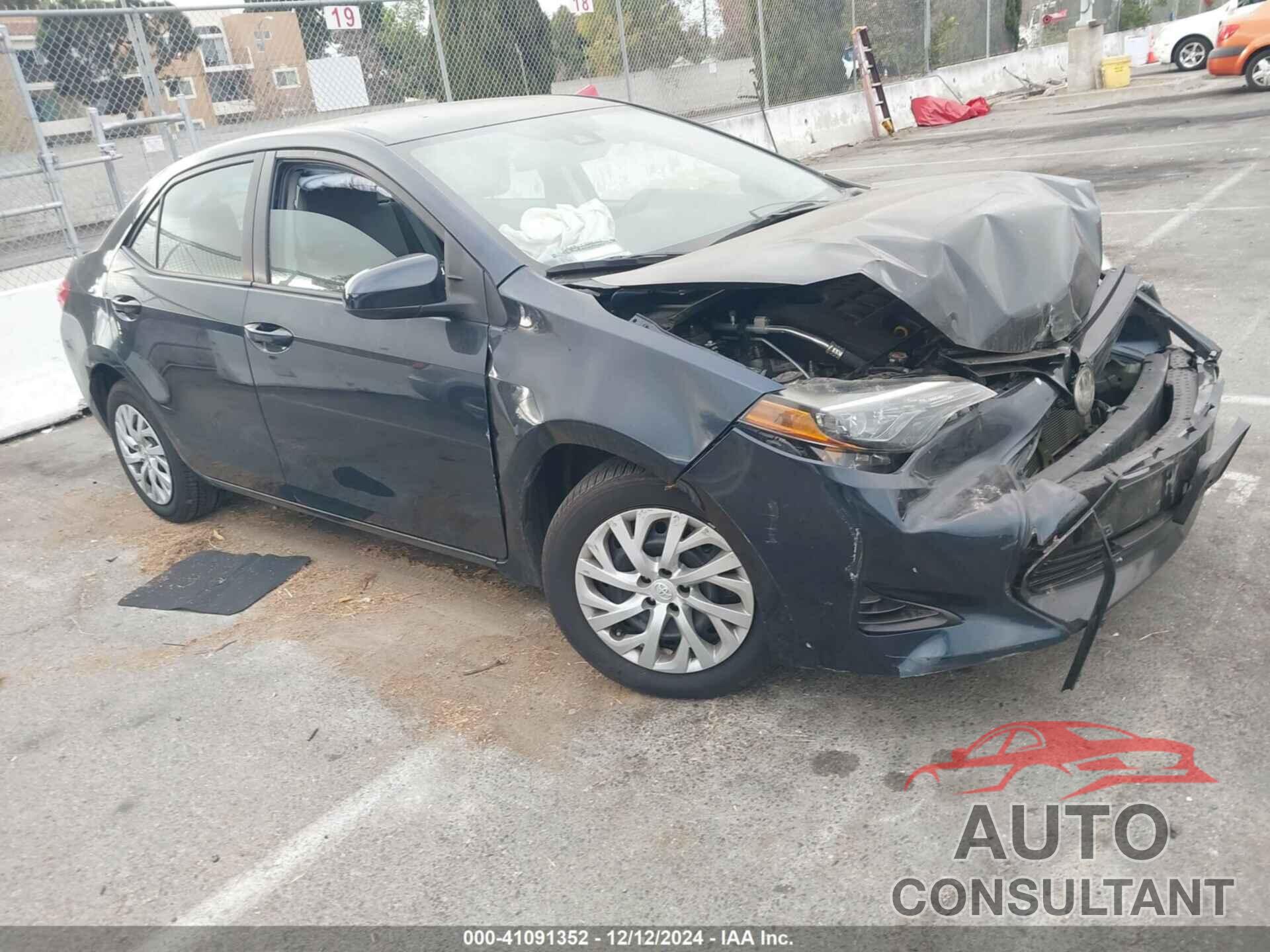 TOYOTA COROLLA 2019 - 5YFBURHE0KP904795