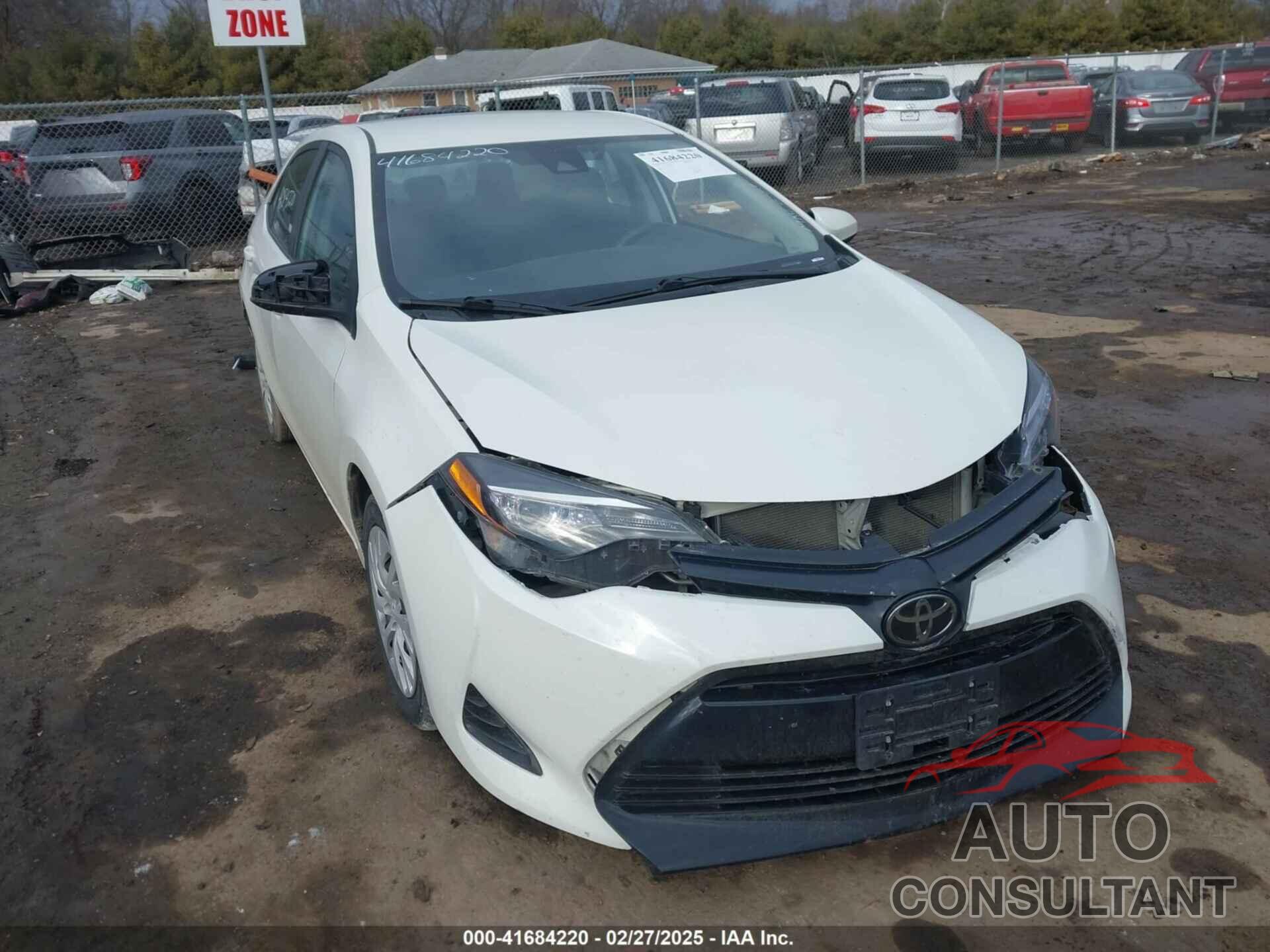 TOYOTA COROLLA 2019 - 5YFBURHE8KP907766