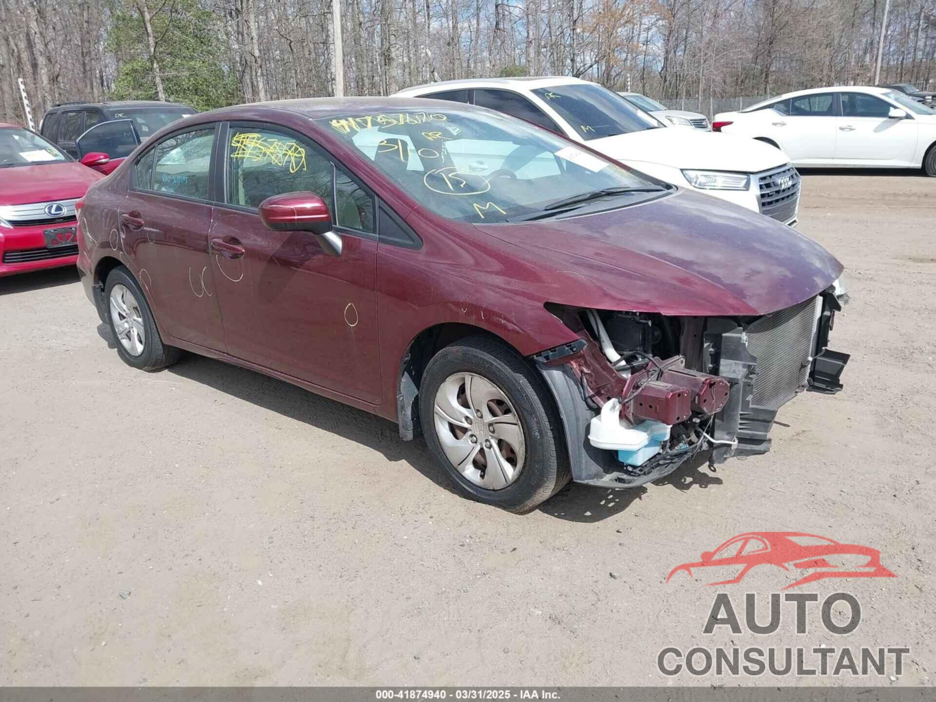 HONDA CIVIC 2015 - 19XFB2F52FE200025