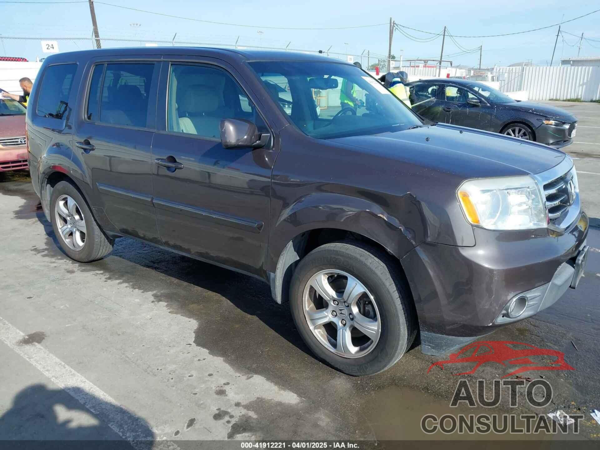 HONDA PILOT 2013 - 5FNYF3H57DB031983