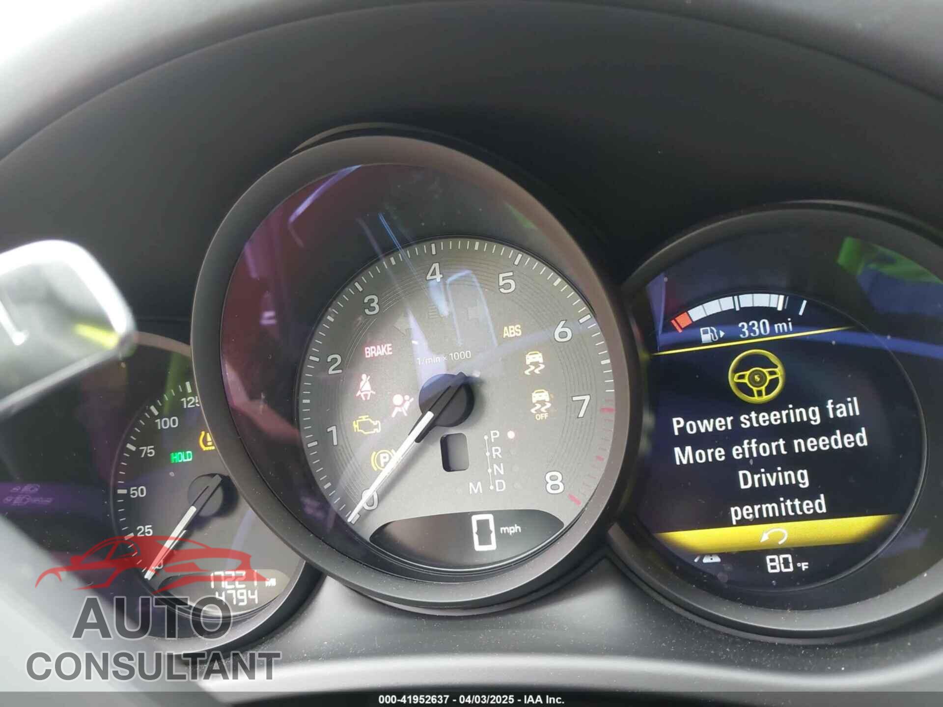 PORSCHE MACAN 2023 - WP1AG2A53PLB35745