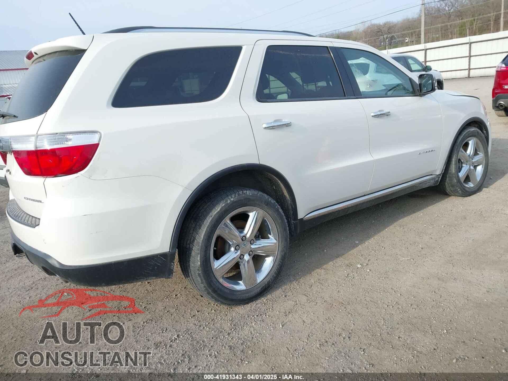 DODGE DURANGO 2012 - 1C4SDJET7CC286146