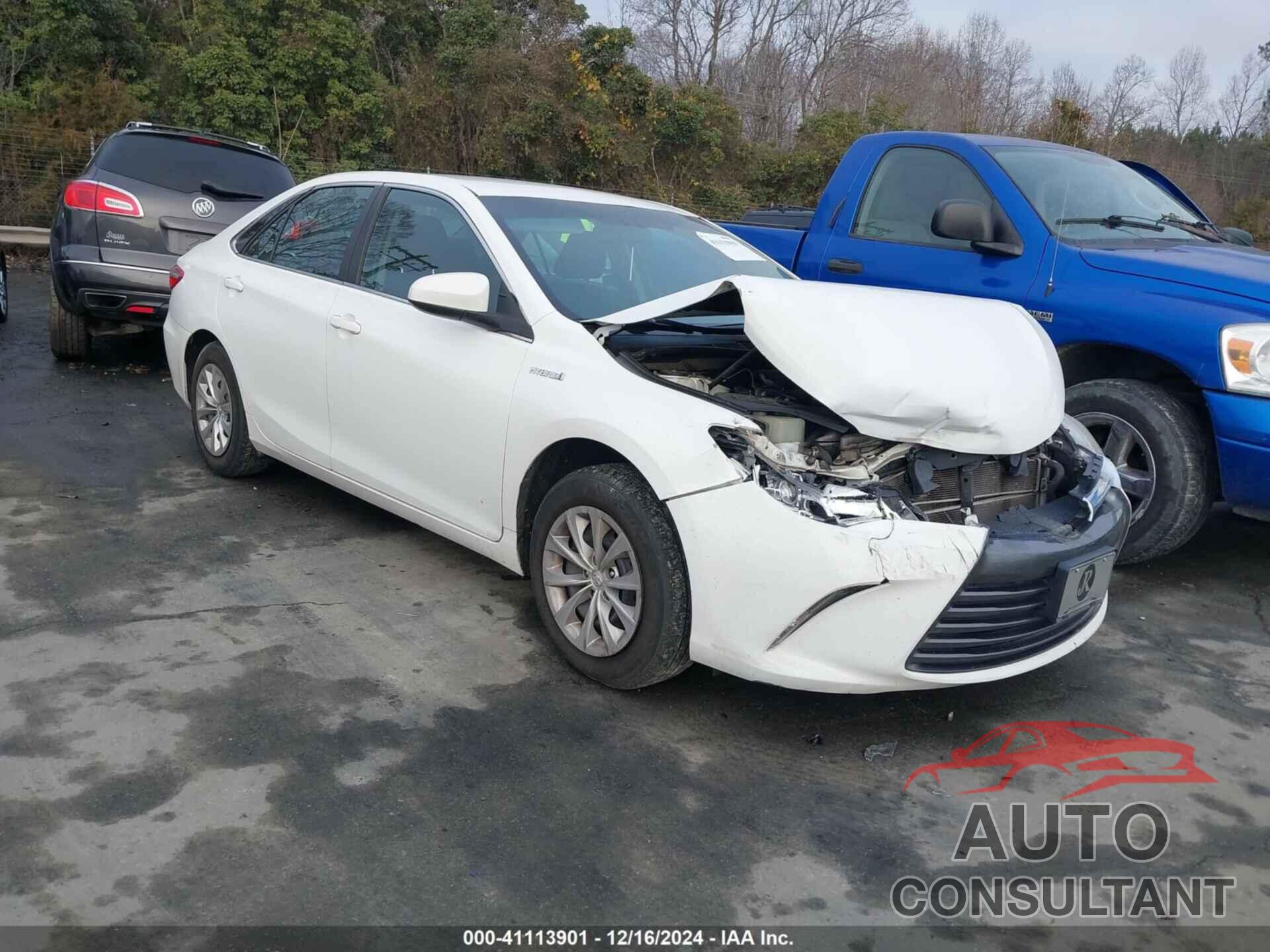 TOYOTA CAMRY HYBRID 2016 - 4T1BD1FKXGU199343