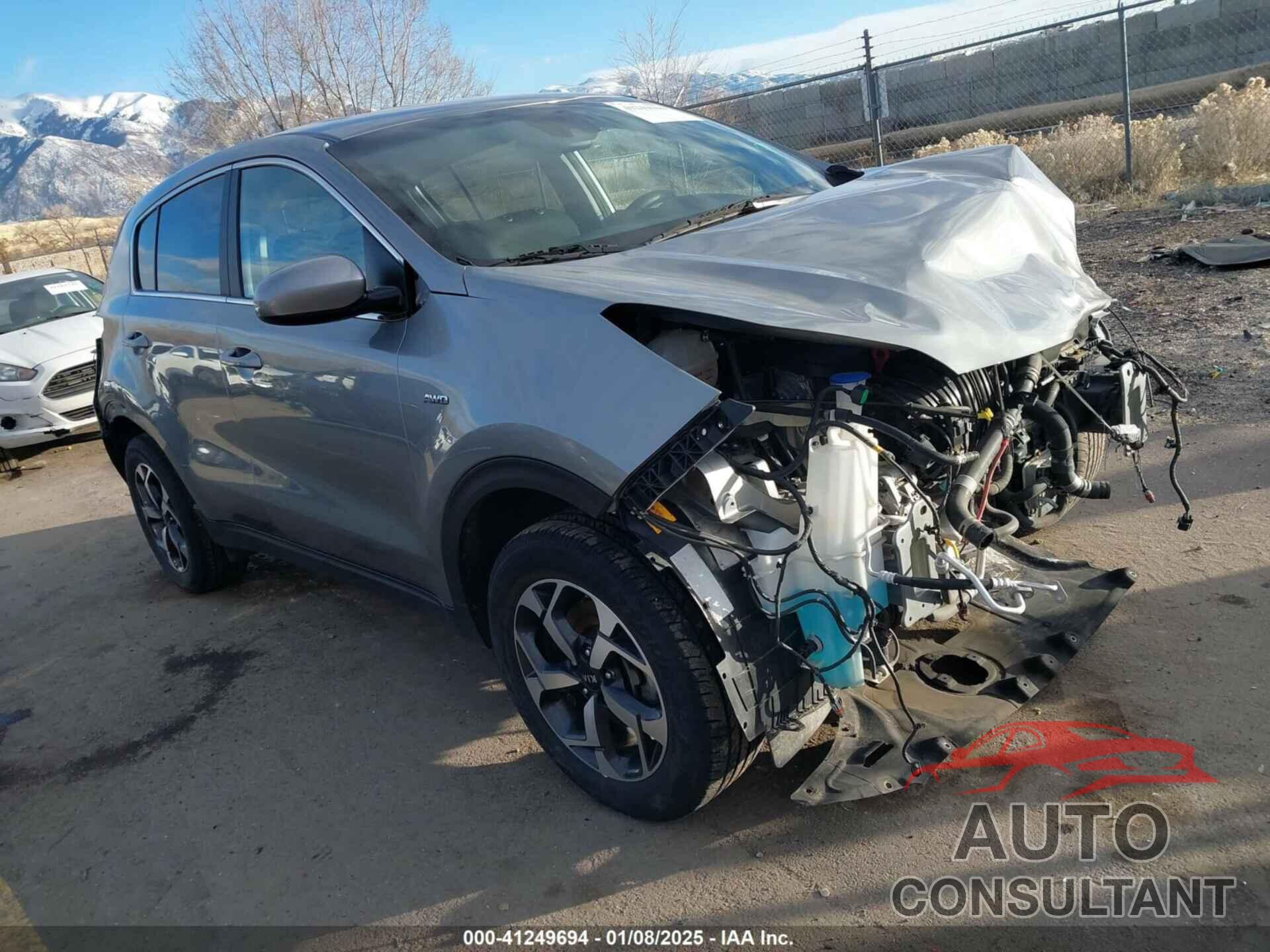 KIA SPORTAGE 2022 - KNDPMCAC9N7981649