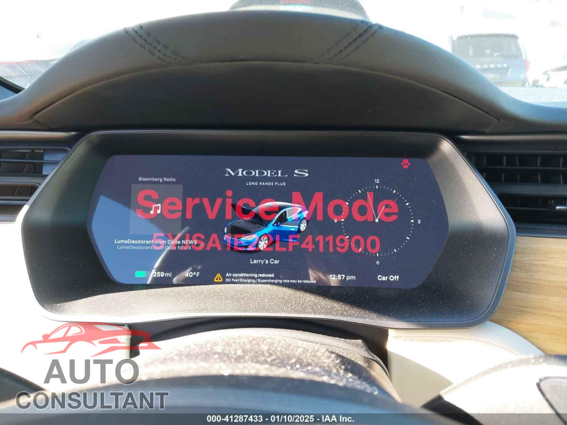 TESLA MODEL S 2020 - 5YJSA1E22LF411900