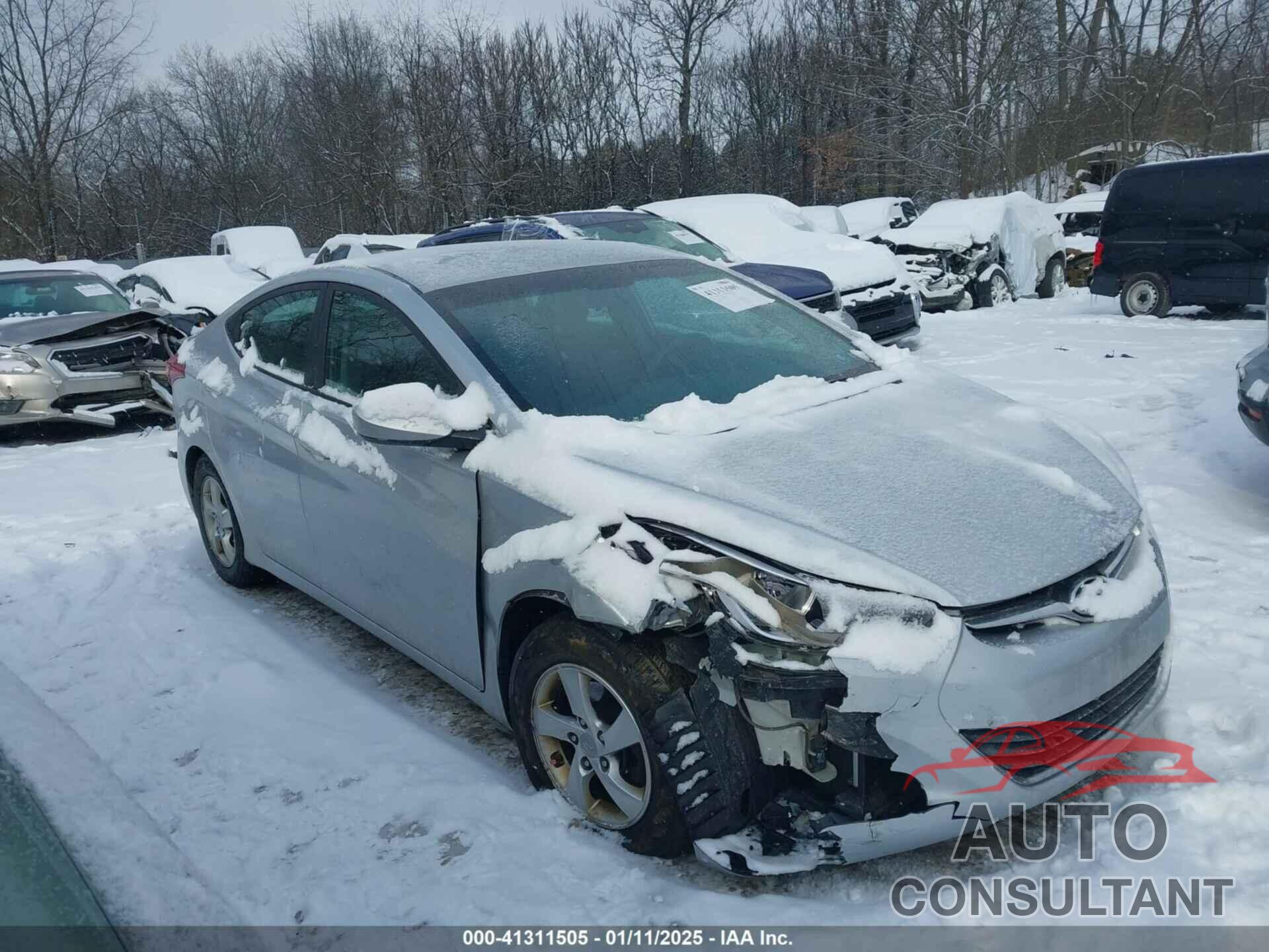 HYUNDAI ELANTRA 2014 - 5NPDH4AE5EH504243