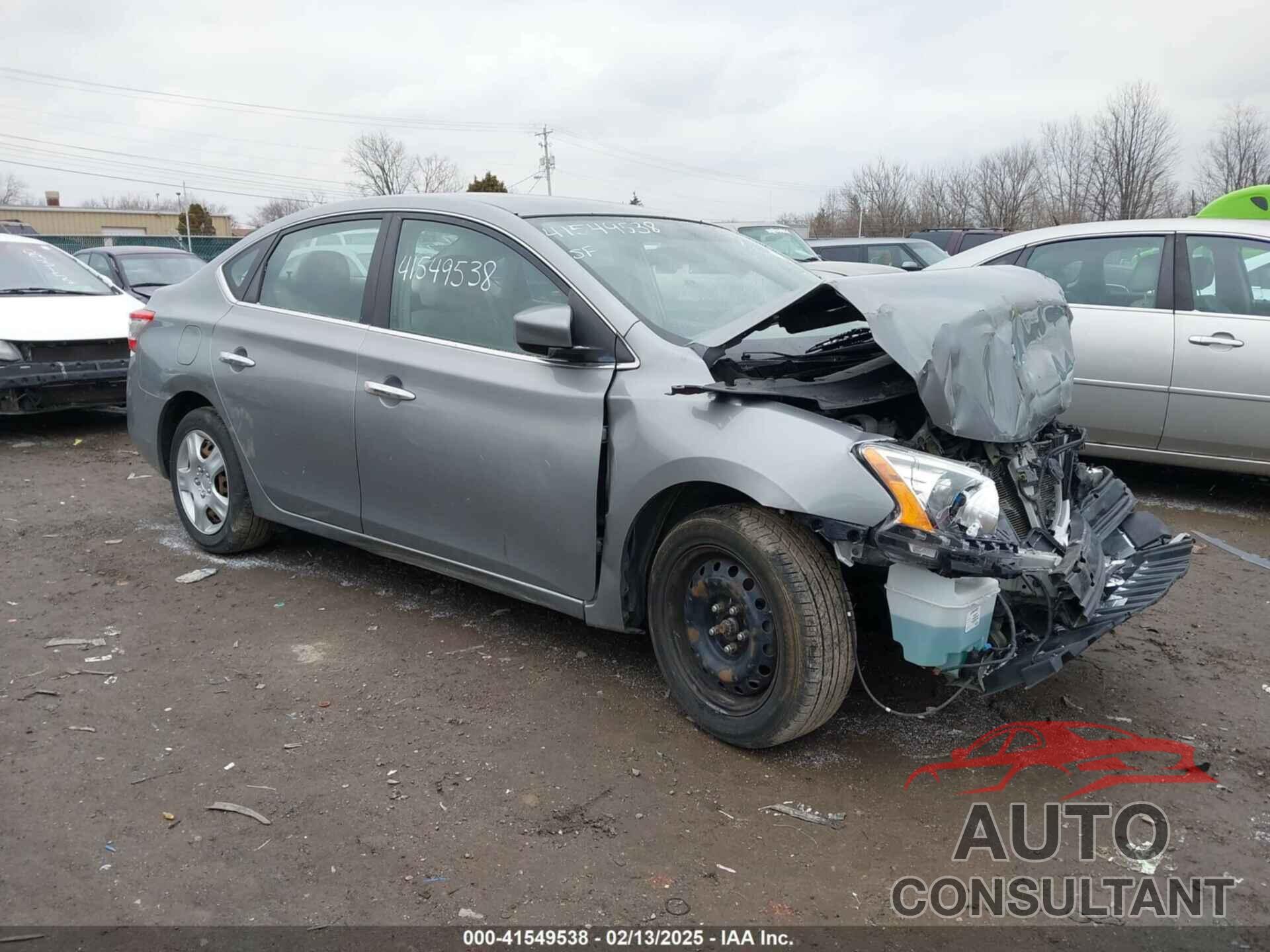 NISSAN SENTRA 2013 - 3N1AB7AP1DL734970