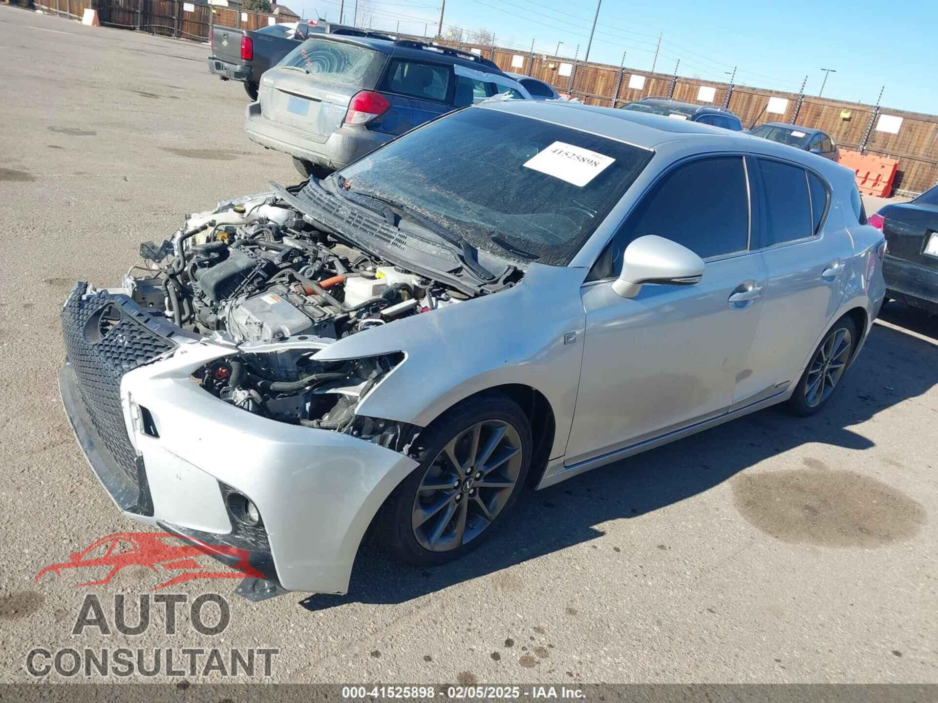 LEXUS CT 200H 2013 - JTHKD5BH9D2160271