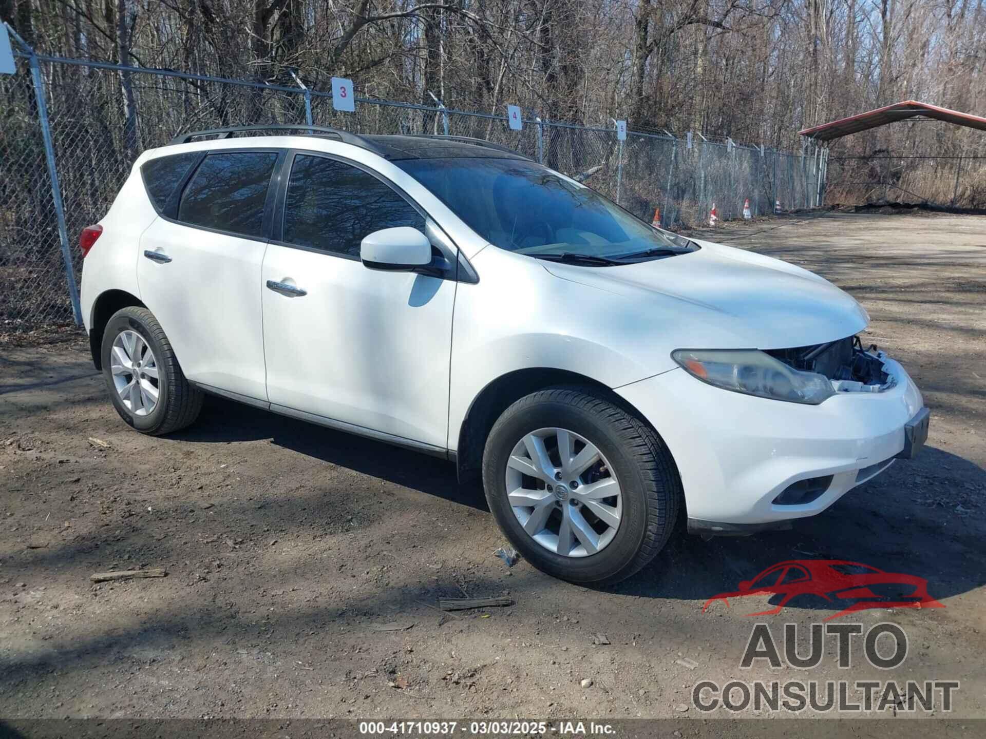 NISSAN MURANO 2013 - JN8AZ1MW9DW309830
