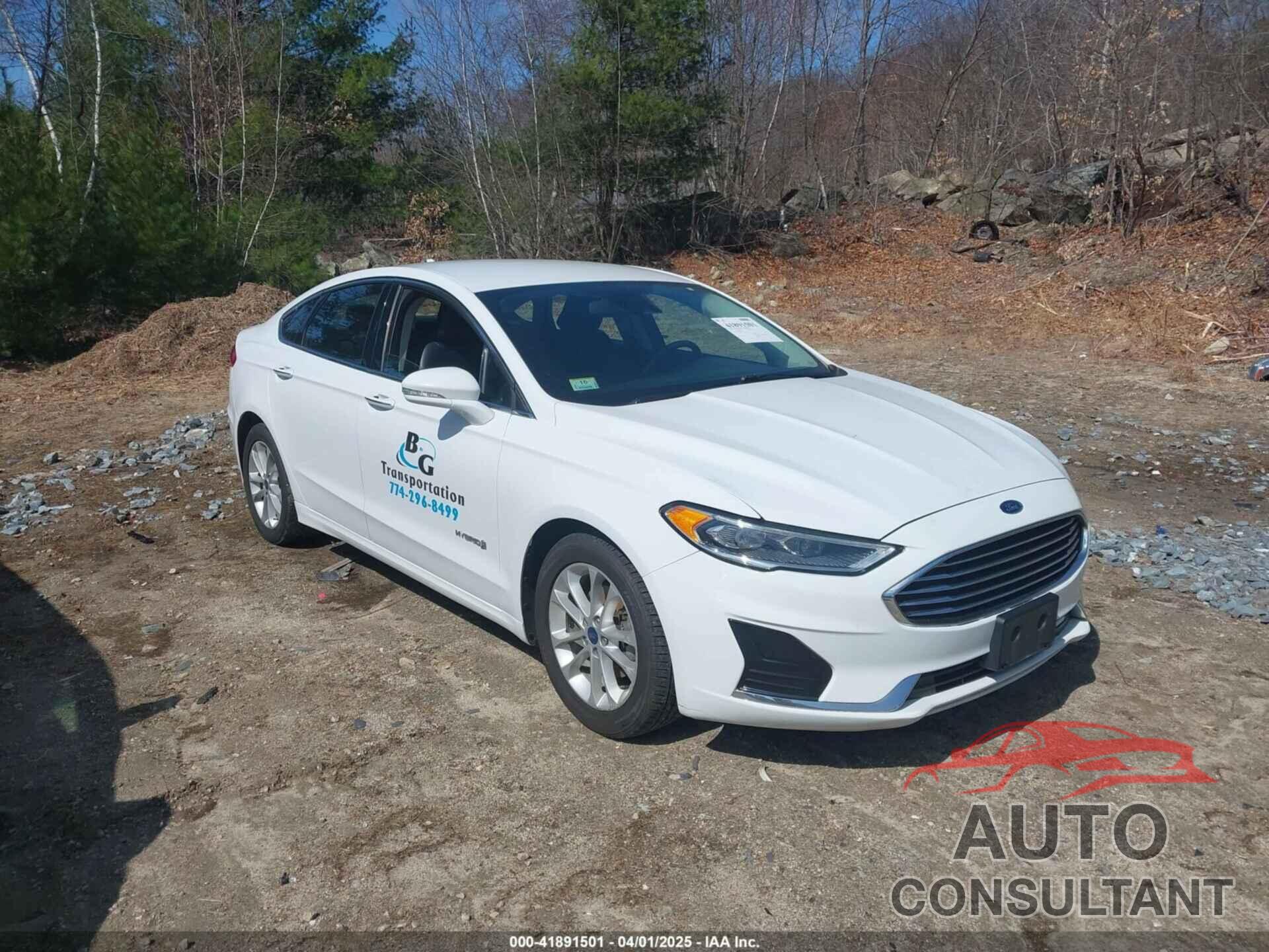 FORD FUSION HYBRID 2019 - 3FA6P0MU4KR154299