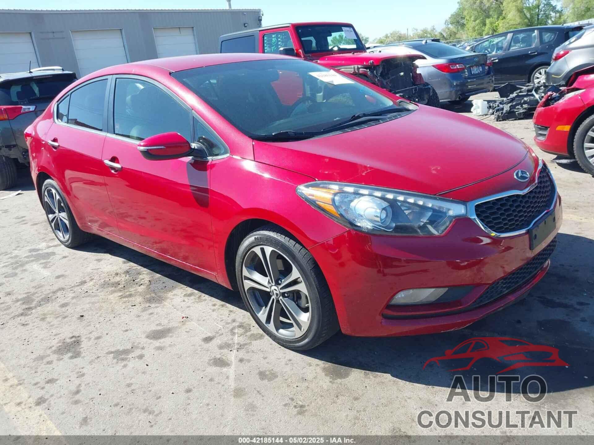 KIA FORTE 2014 - KNAFX4A84E5110879
