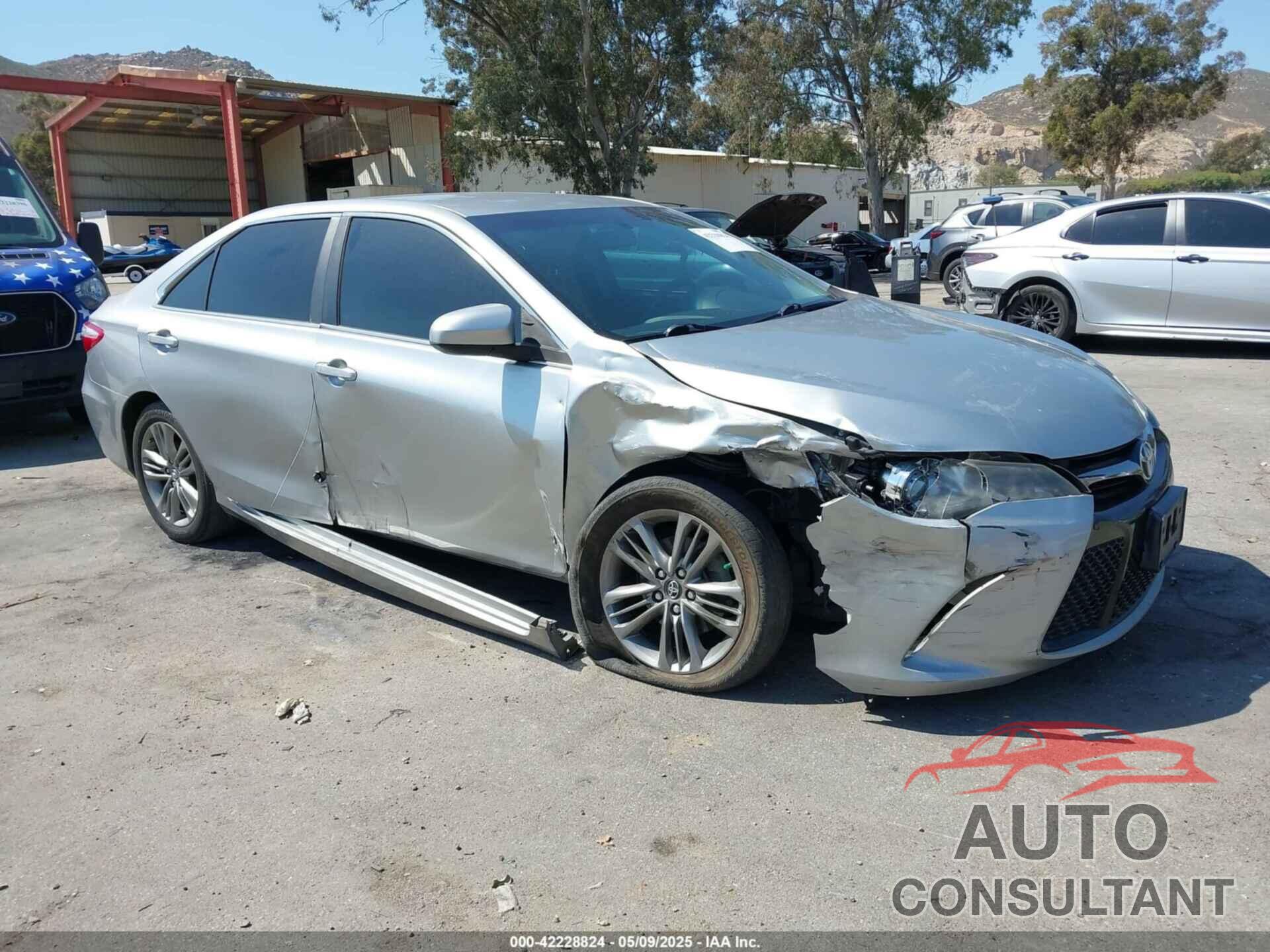 TOYOTA CAMRY 2017 - 4T1BF1FK1HU420808